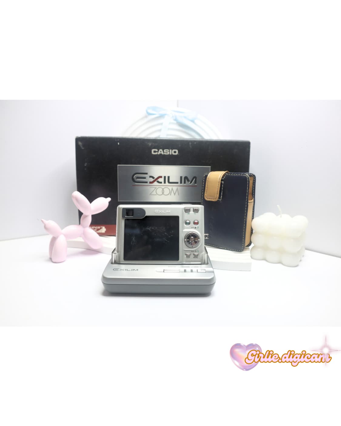 *르세라핌 사쿠라 + 풀박스 구성* 카시오 엑슬림 EX-Z55 상품이미지3