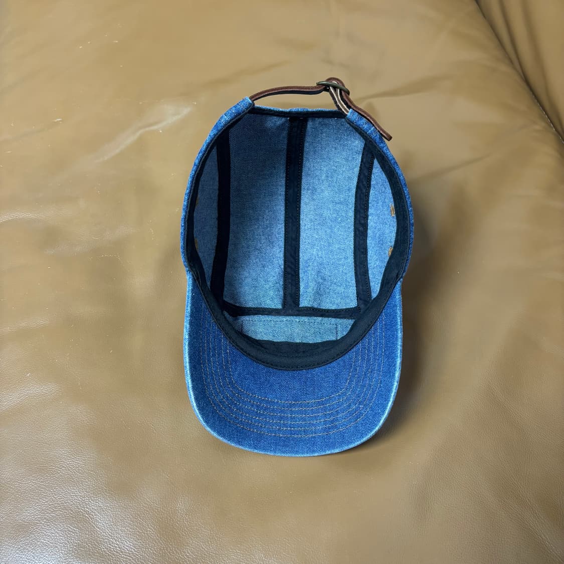 Supreme 슈프림 22fw 워시드 데님 캠프캡 모자 (Denim) 상품이미지6