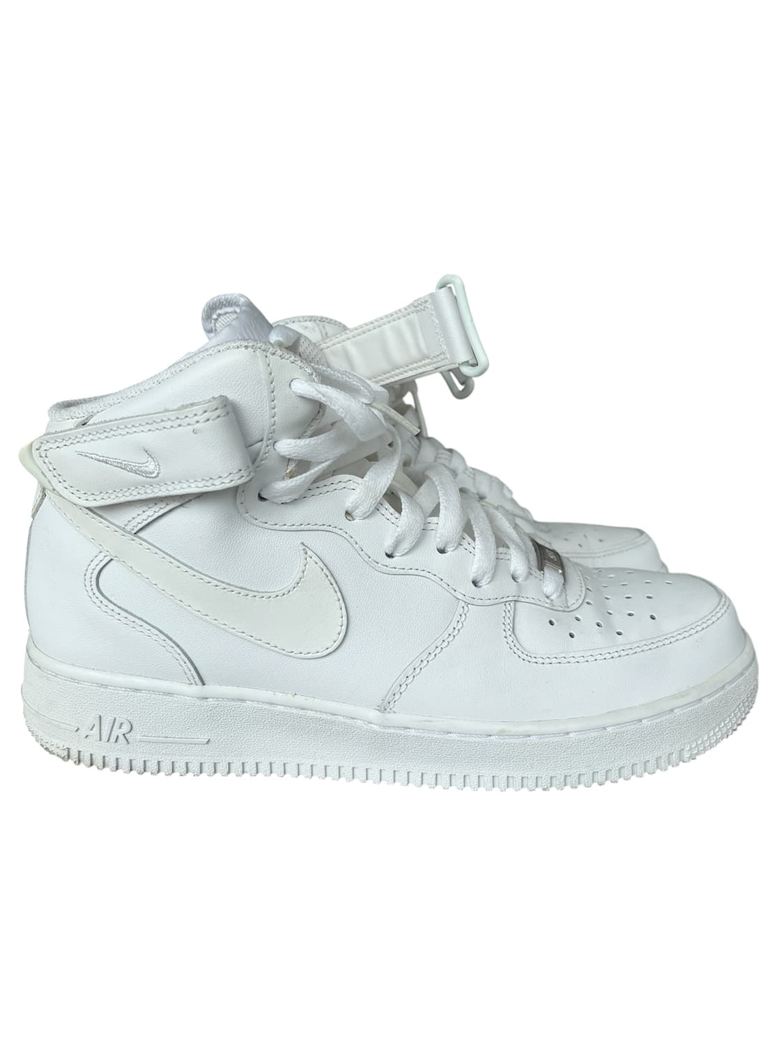 나이키 에어포스1 미드 화이트 백포스 상품이미지2