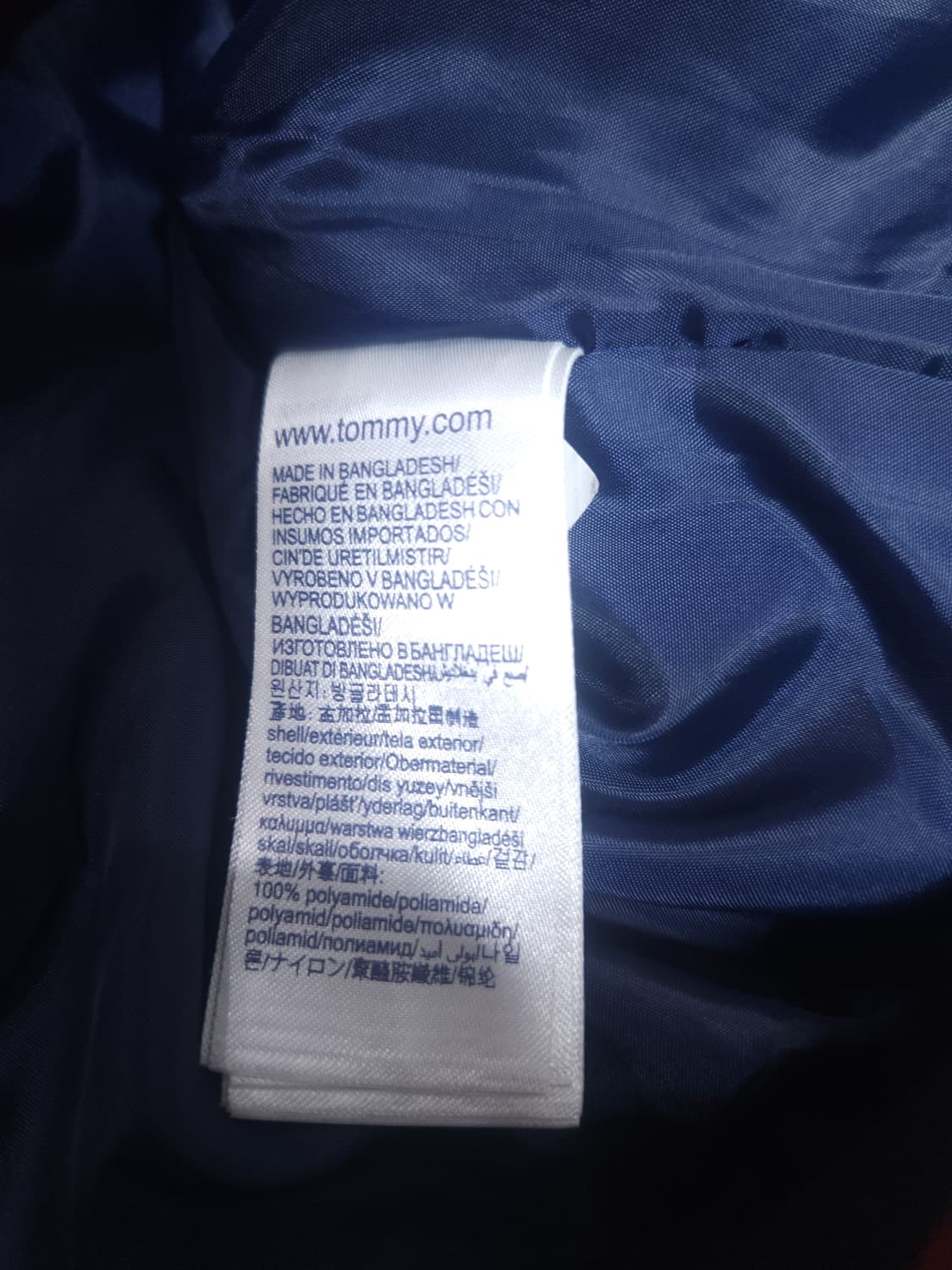 타미힐피거 봄버 자켓, XS 상품이미지6