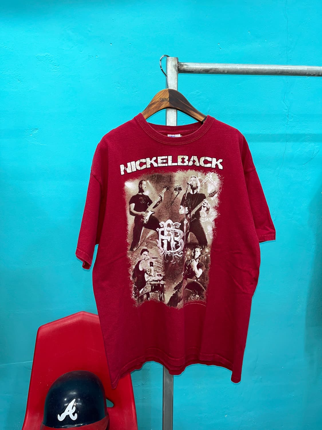 니켈백 투어 밴드티 L 상품이미지3