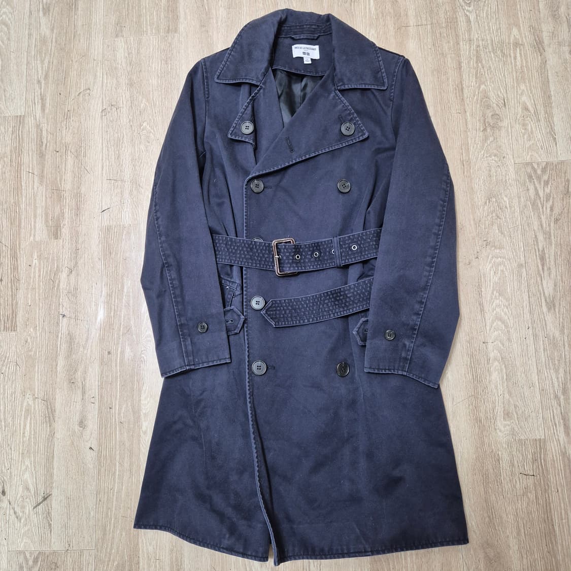 이네스 X 유니클로 콜라보 더블 코트 상품이미지1