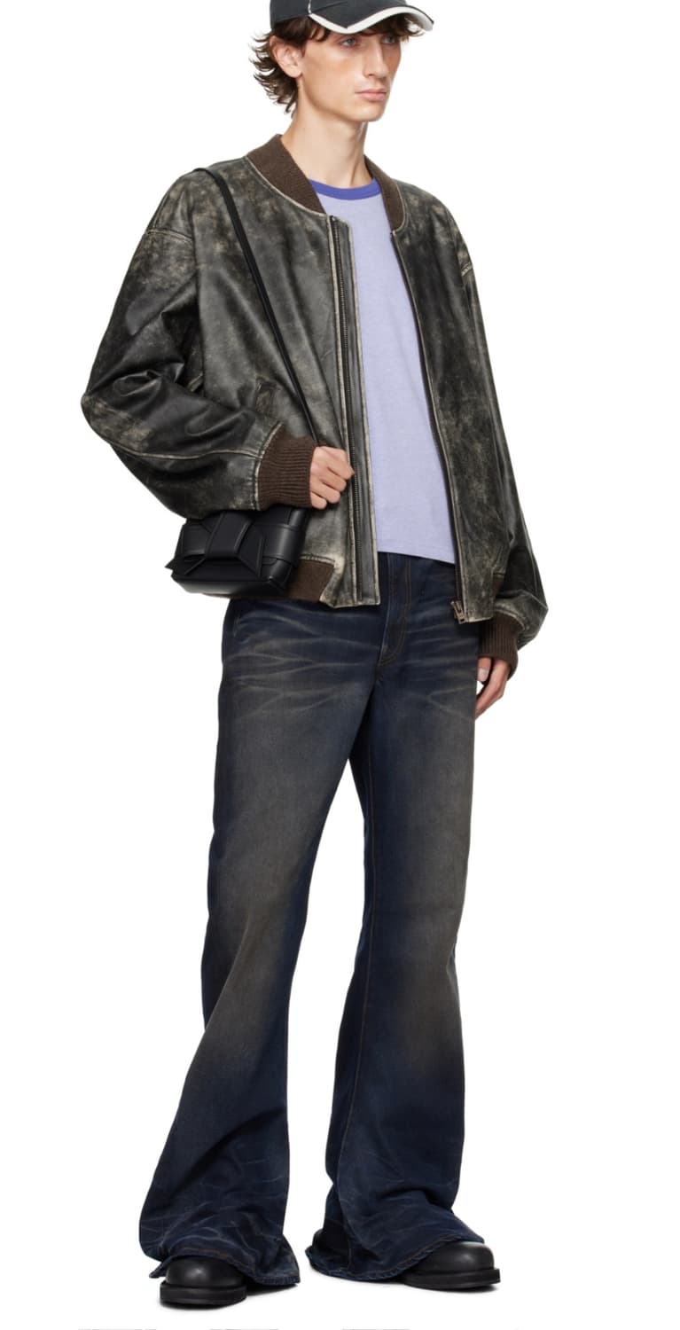 아크네스튜디오 2021m 플레어진 다크블루 상품이미지2