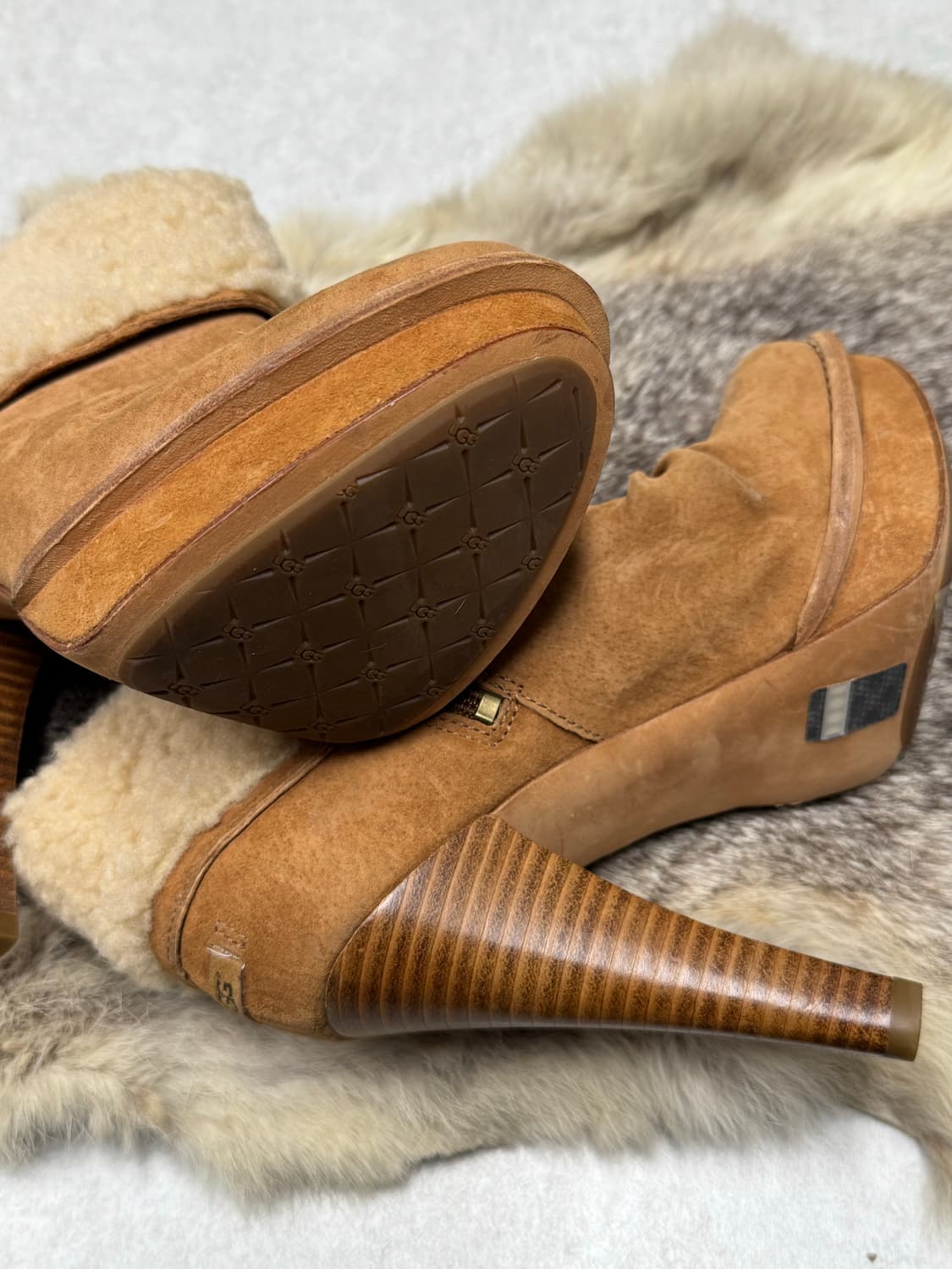 UGG 갸루 Georgette High heel Bootie 상품이미지6