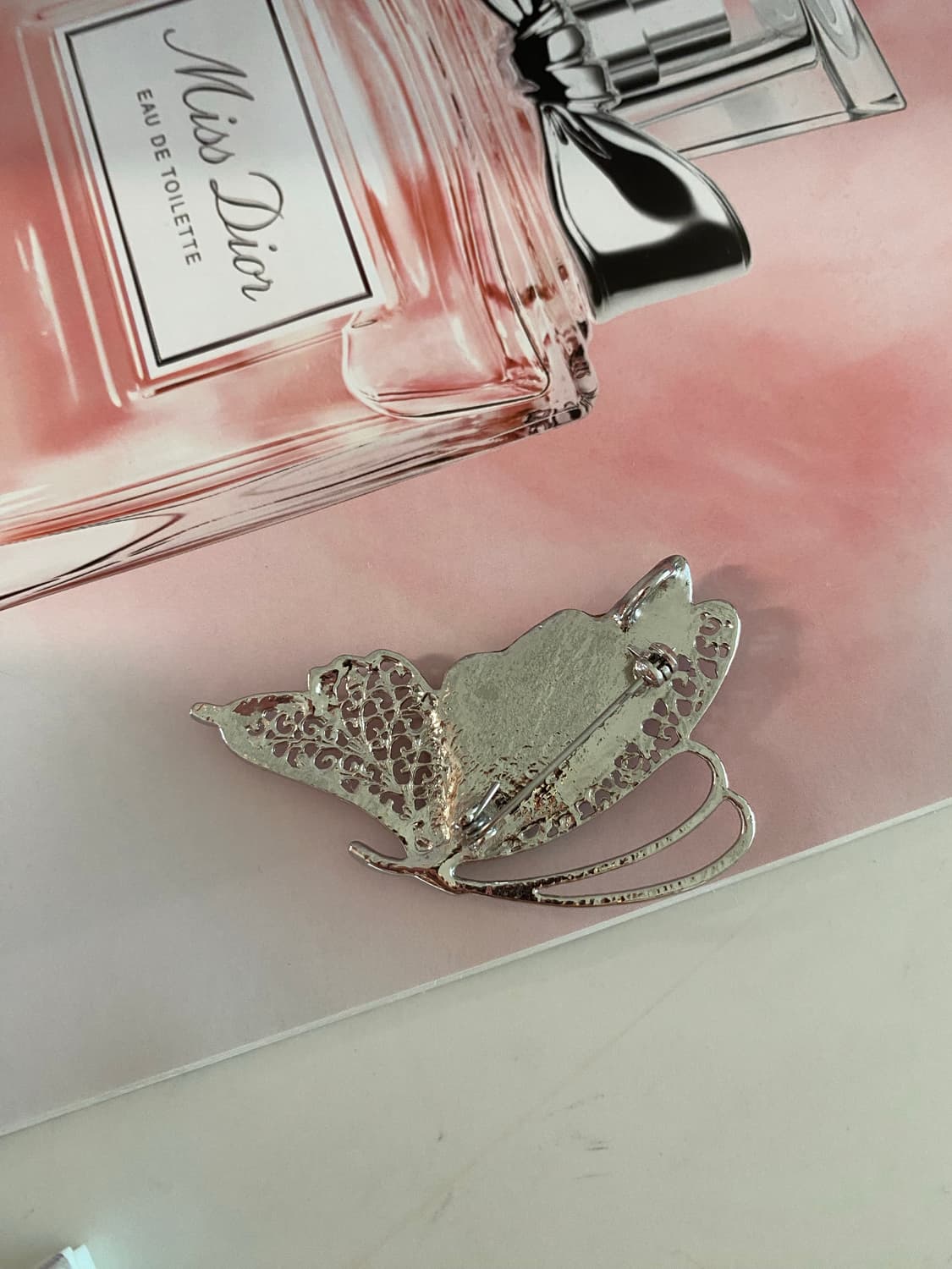 나비모양 칠보공예 브로치 상품이미지5