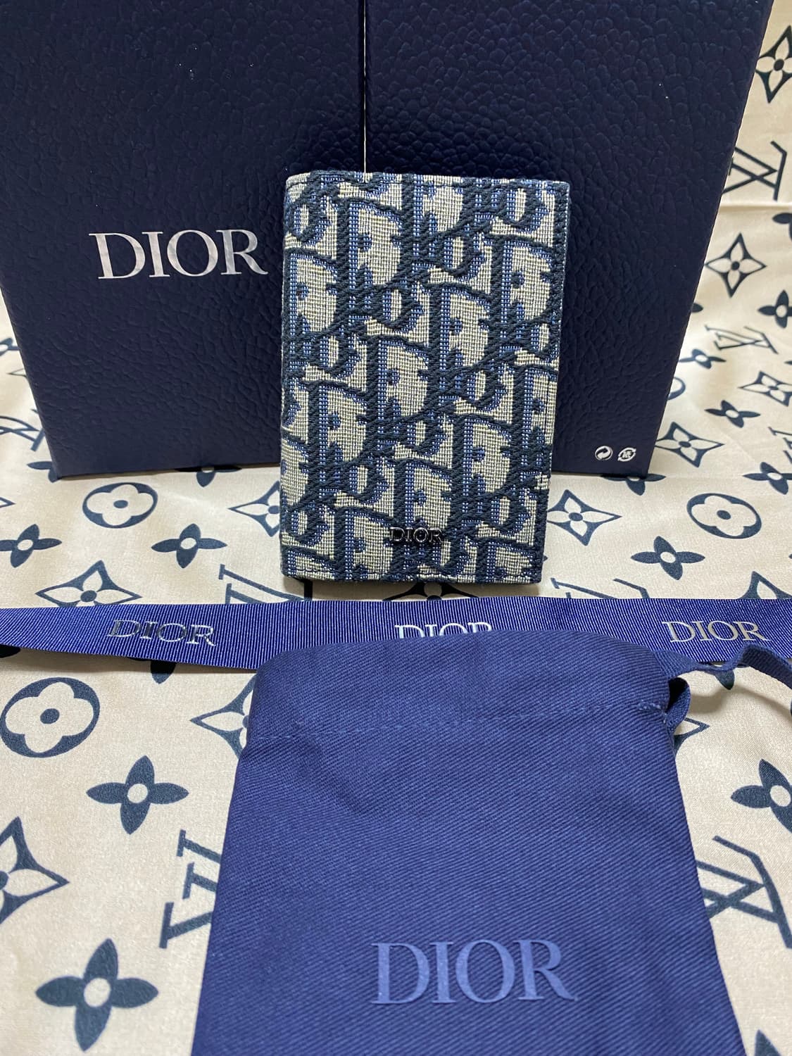 디올 오블리크 오거나이저 베이지 상품이미지1