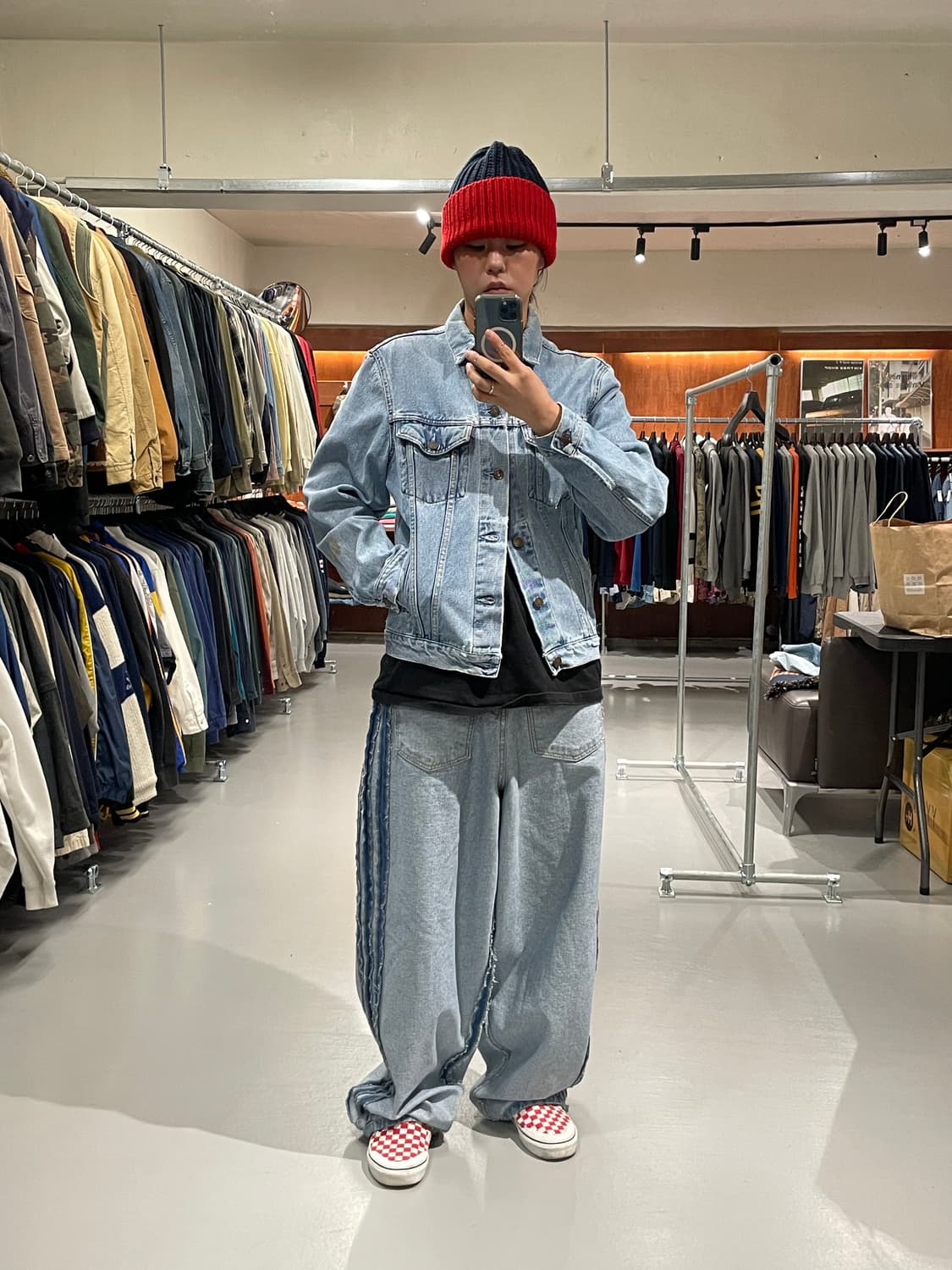 90‘s 리바이스 데님 자켓 (Made in italy)   상품이미지1