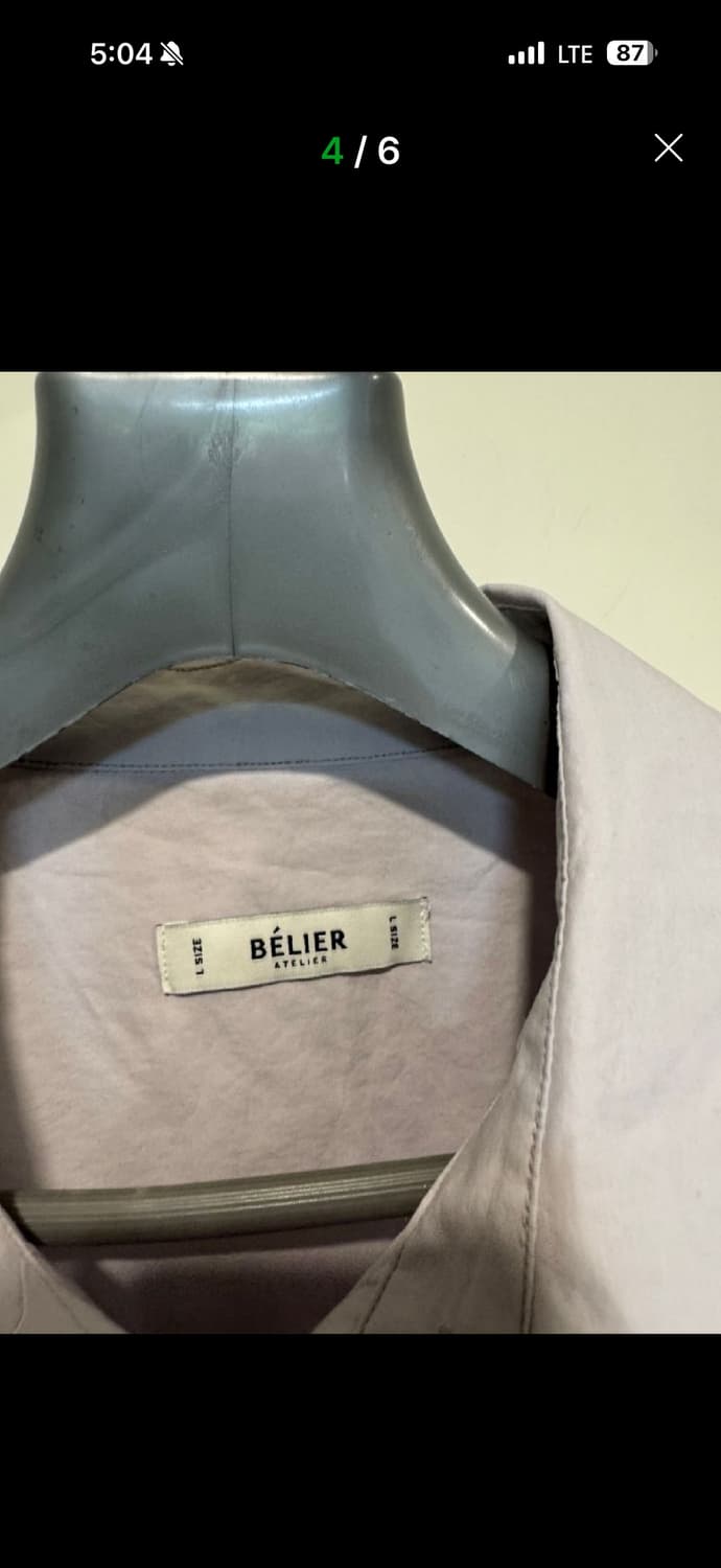 BELIER 벨리에 셔츠 상품이미지4