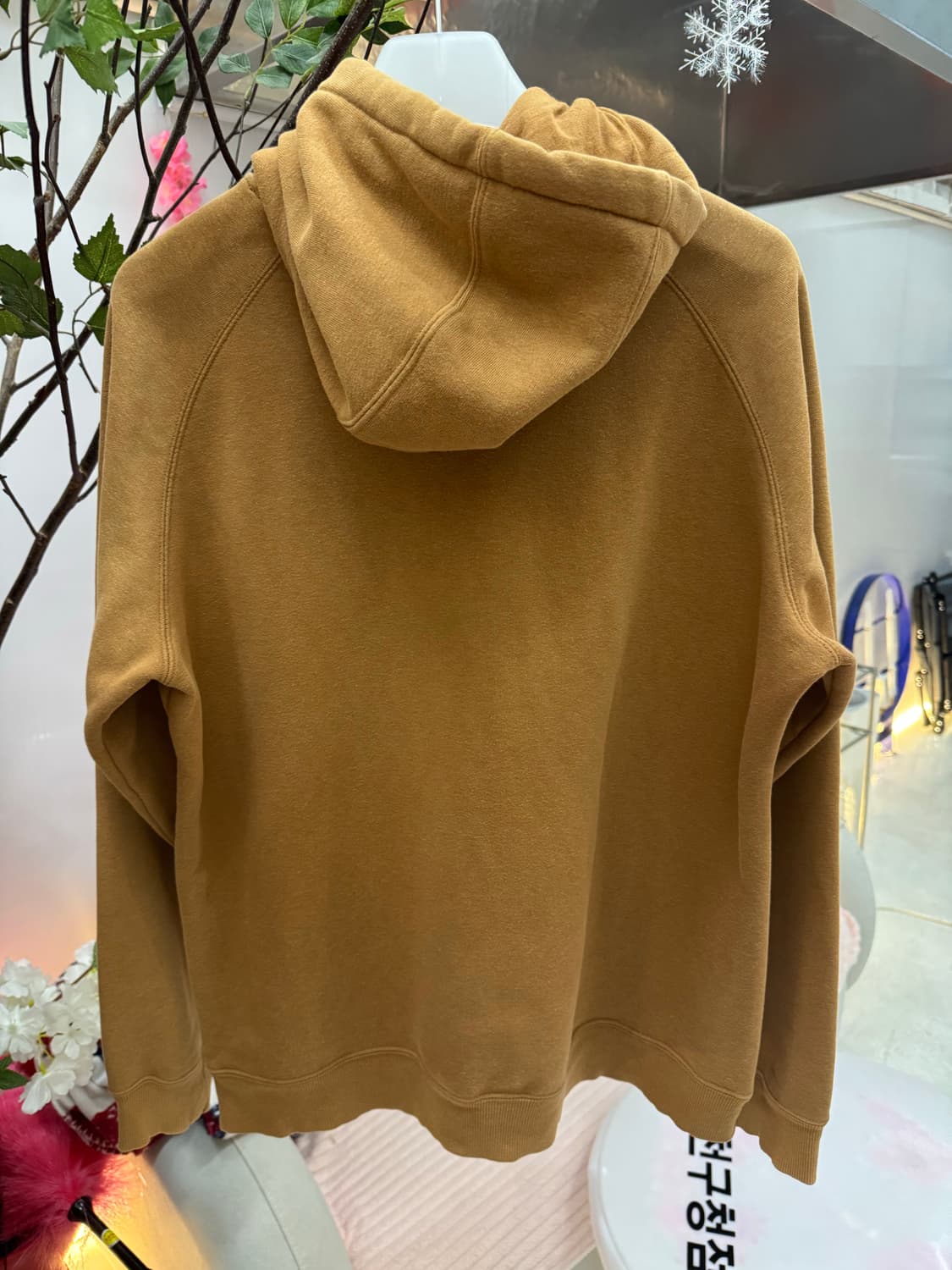 Carhartt 칼하트 브라운 클래식 후드 (카멜 브라운) 상품이미지6