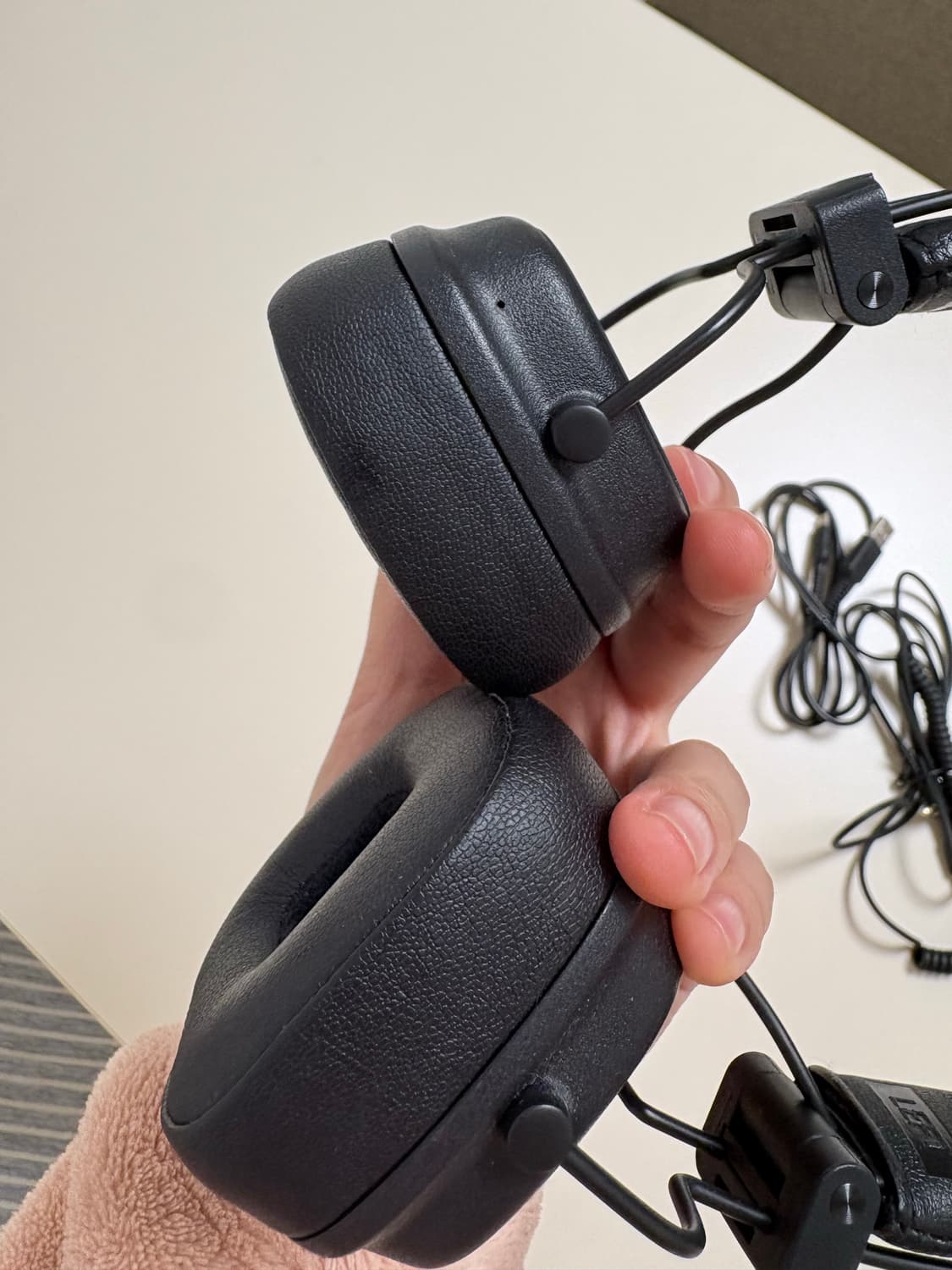 마샬 메이저4 헤드셋 블랙 (s급상태, 블루투스 가능) 상품이미지3