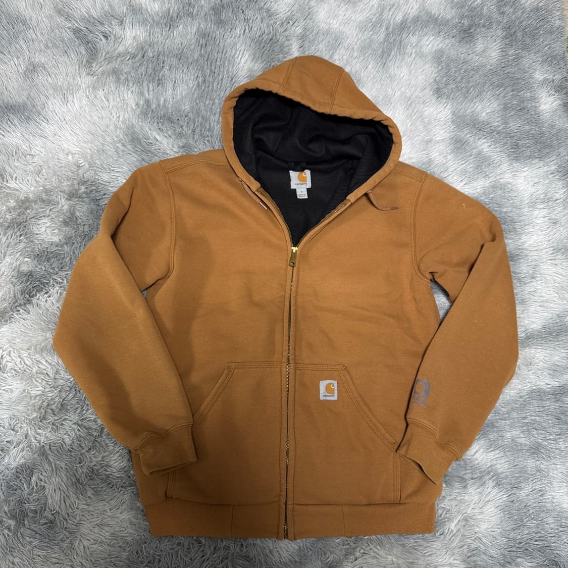 칼하트 후드집업 레인디펜더 S사이즈 (실착 100사이즈) 상품이미지1