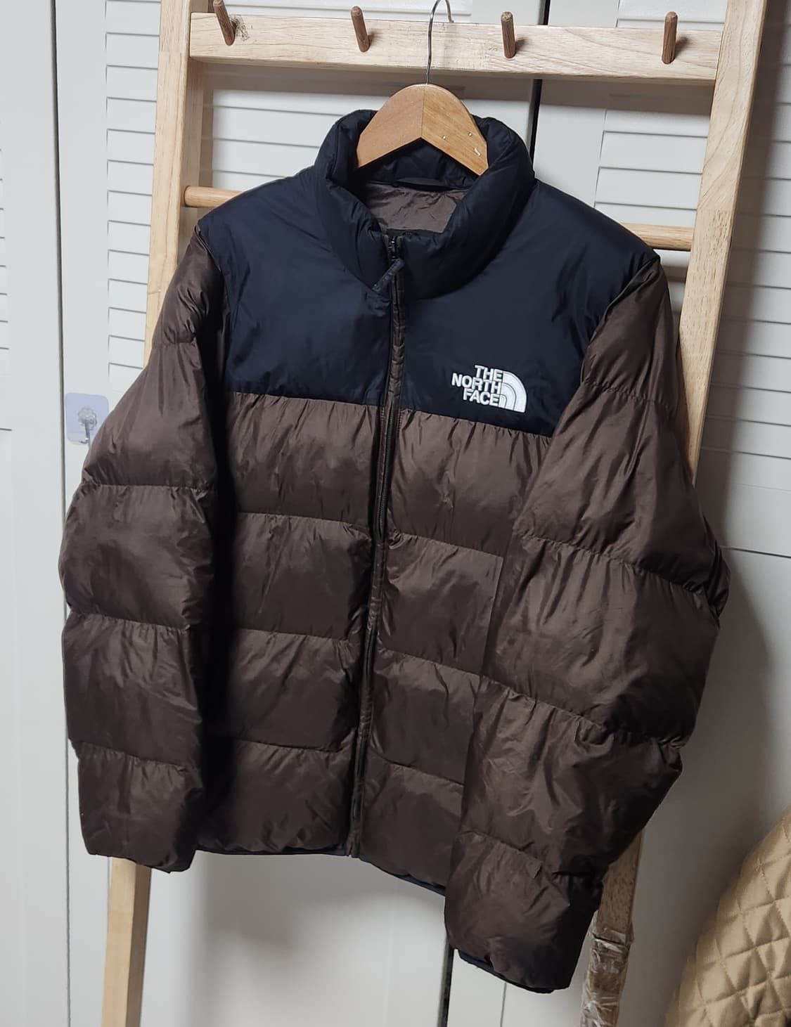 노스페이스 브라운 에코 눕시 패딩 자켓 상품이미지5