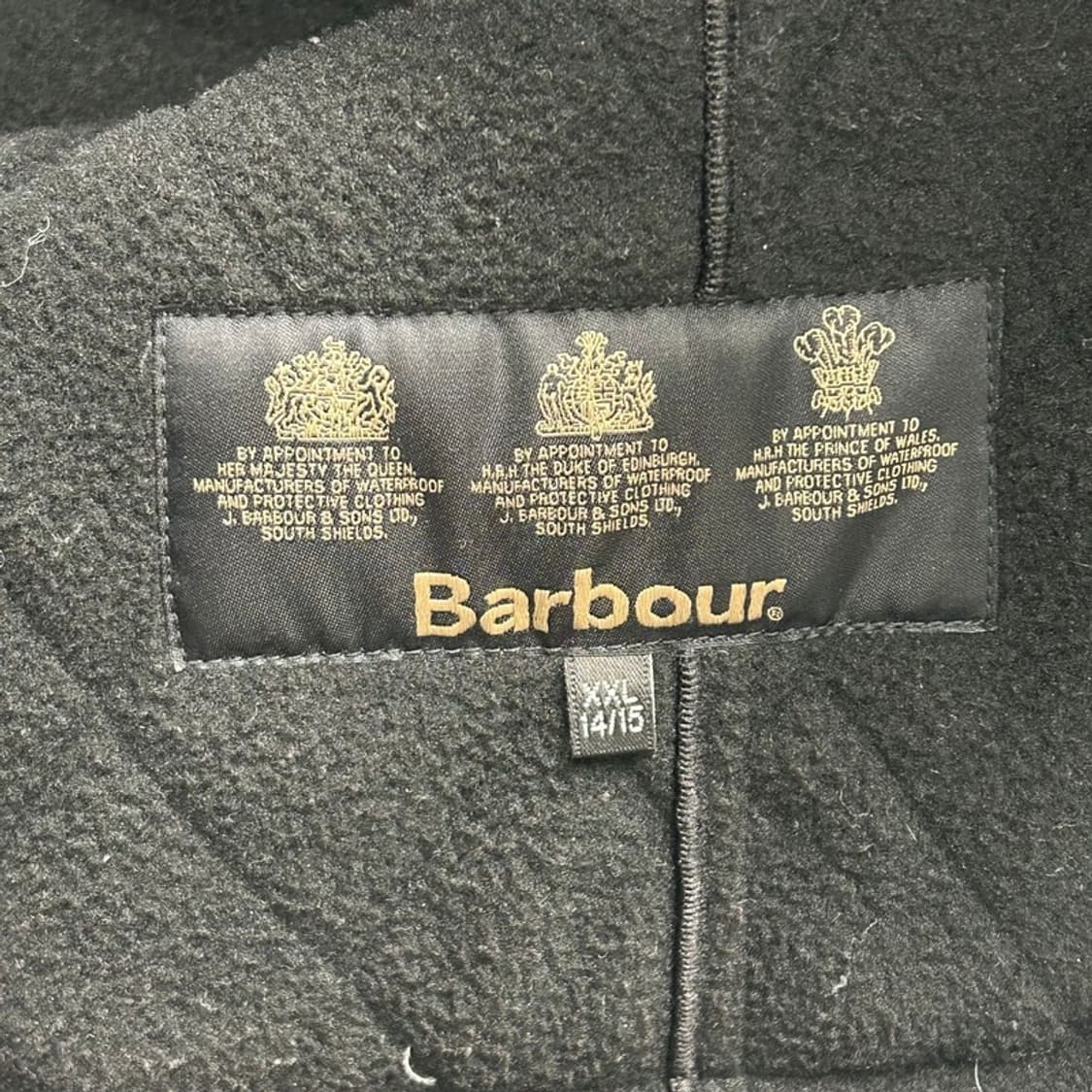 바버 인터네셔널 폴라 퀄팅자켓 XXL 상품이미지5