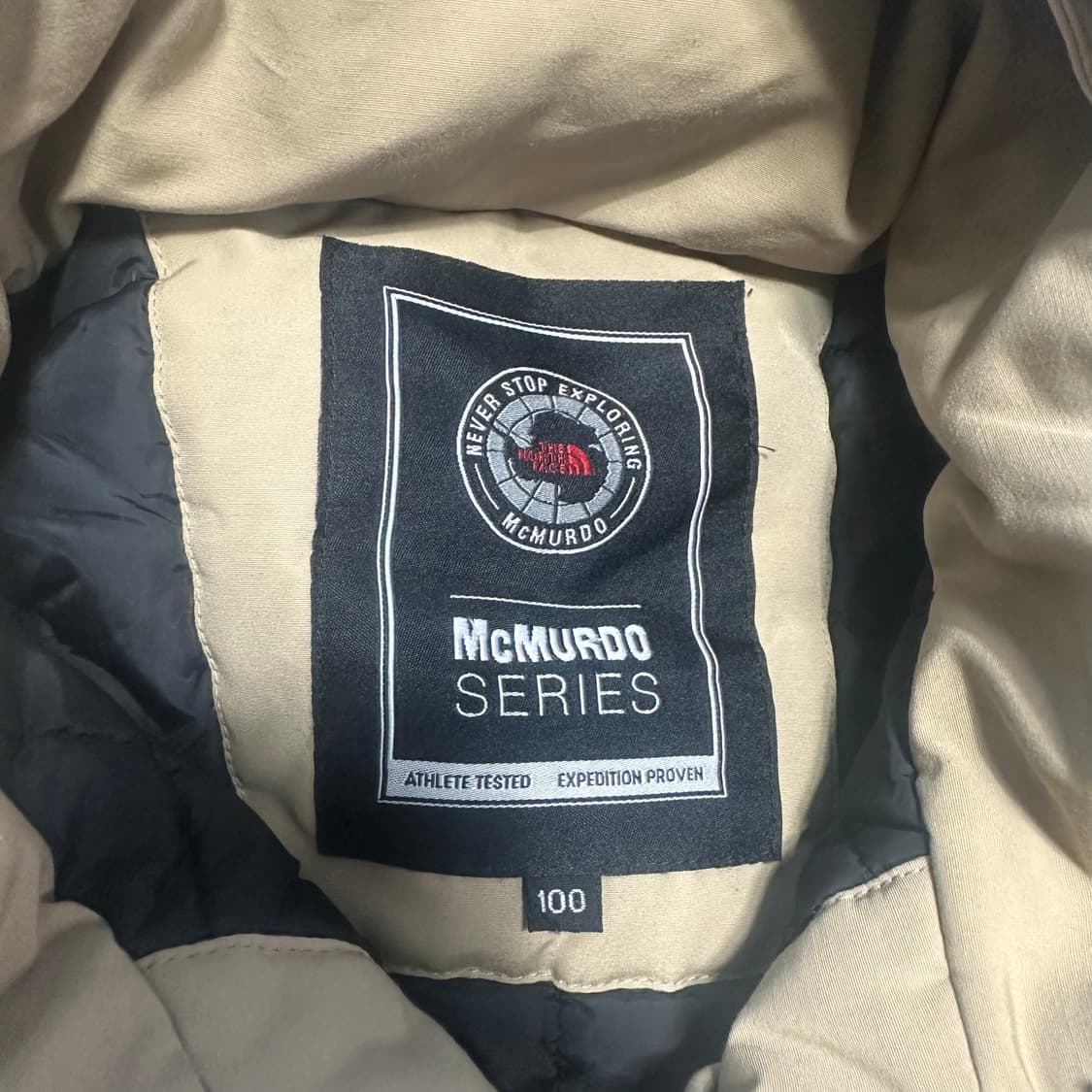 McMurdo 베이지 패딩 상품이미지5