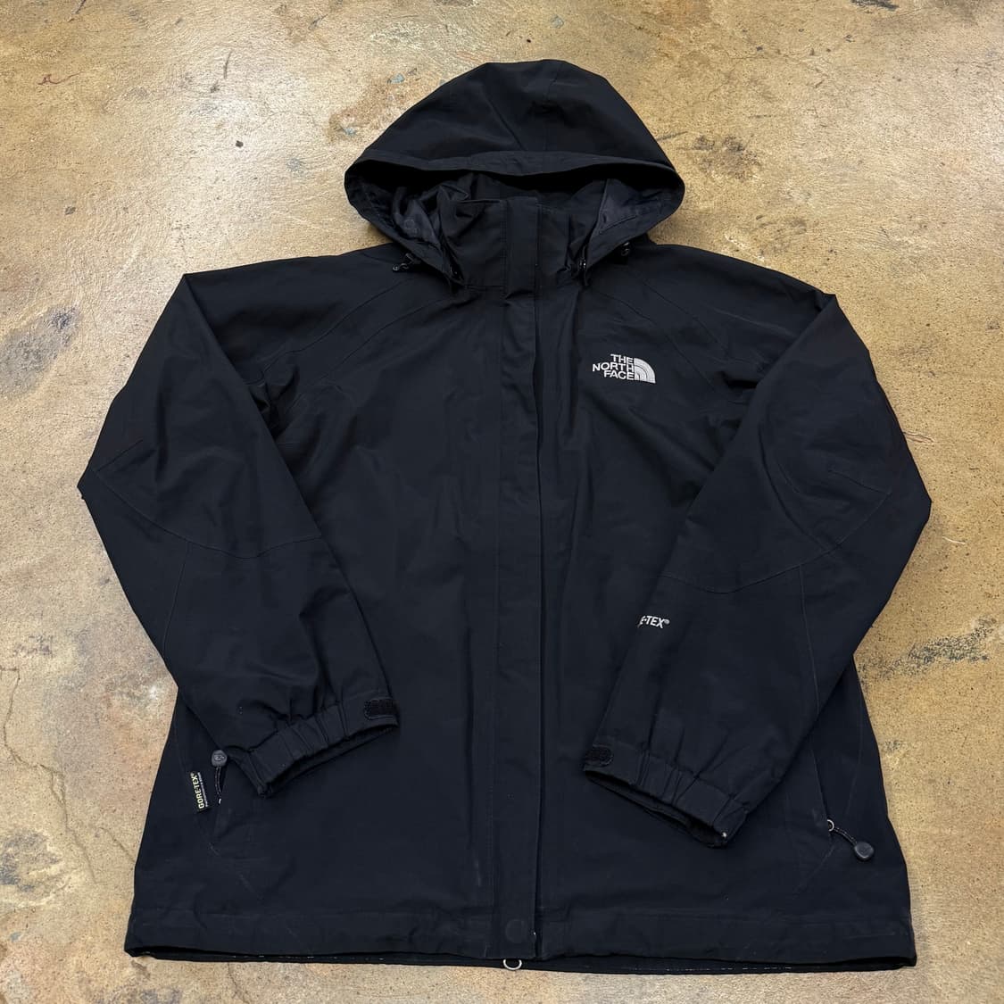 [정품/90] 노스페이스 블랙 고어텍스 후드 바람막이 자켓 b18 상품이미지2
