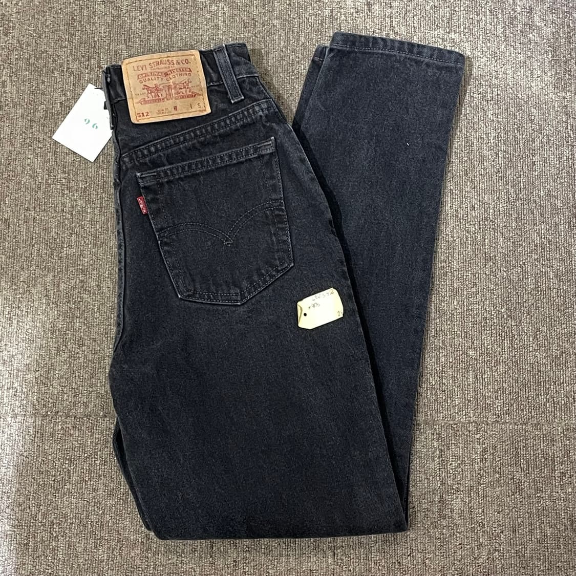 (26) 90s Levi's 512 (리바이스 슬림핏 블랙 진) 상품이미지7