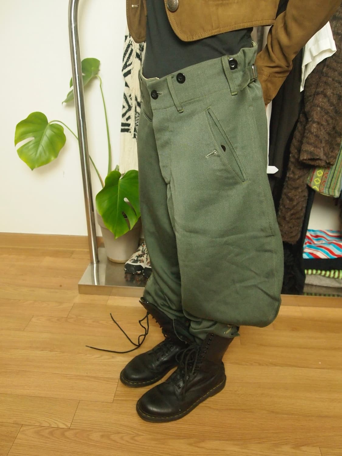 빈티지 m21 밀리터리 디테일 팬츠 상품이미지2