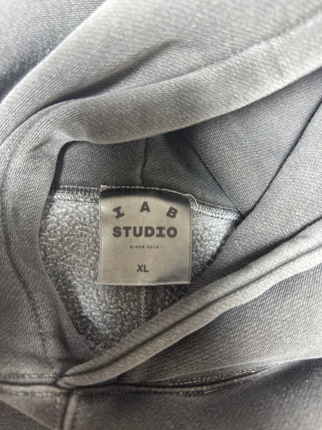 [IAB] 아이앱 스튜디오 블록 피그먼트 후드 사이즈 XL 상품이미지4