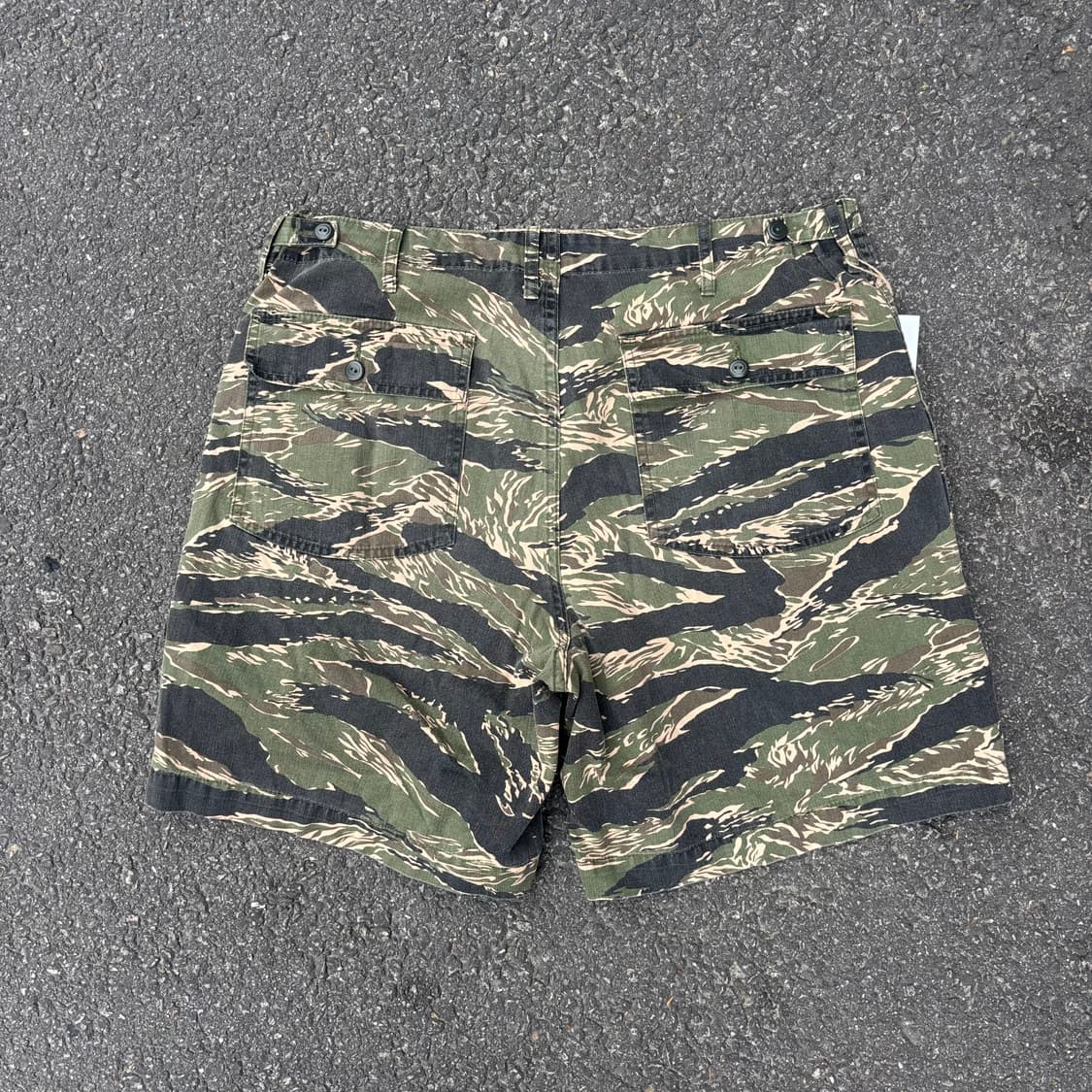 타이거 카모 하프 팬츠 리프로 상품이미지5