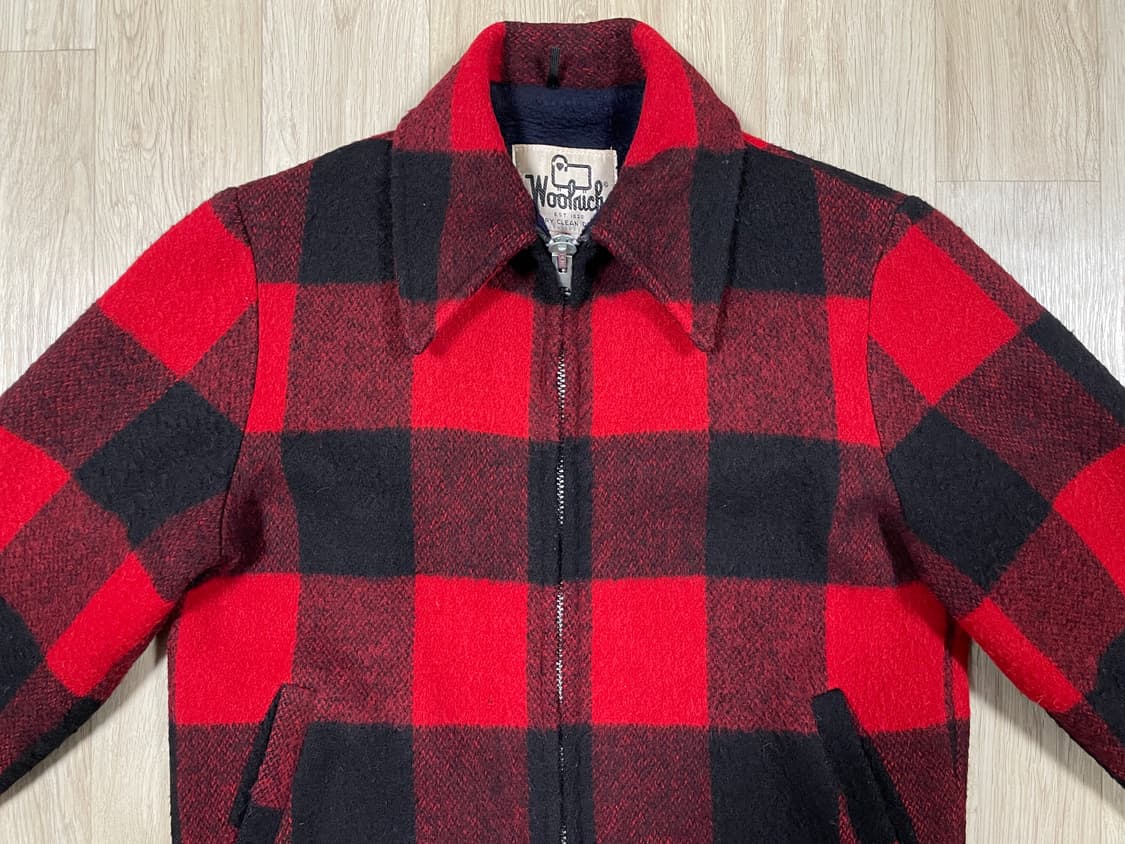 95) 70's 울리치 체크 울자켓(RRL&LVC&폴로) 상품이미지5