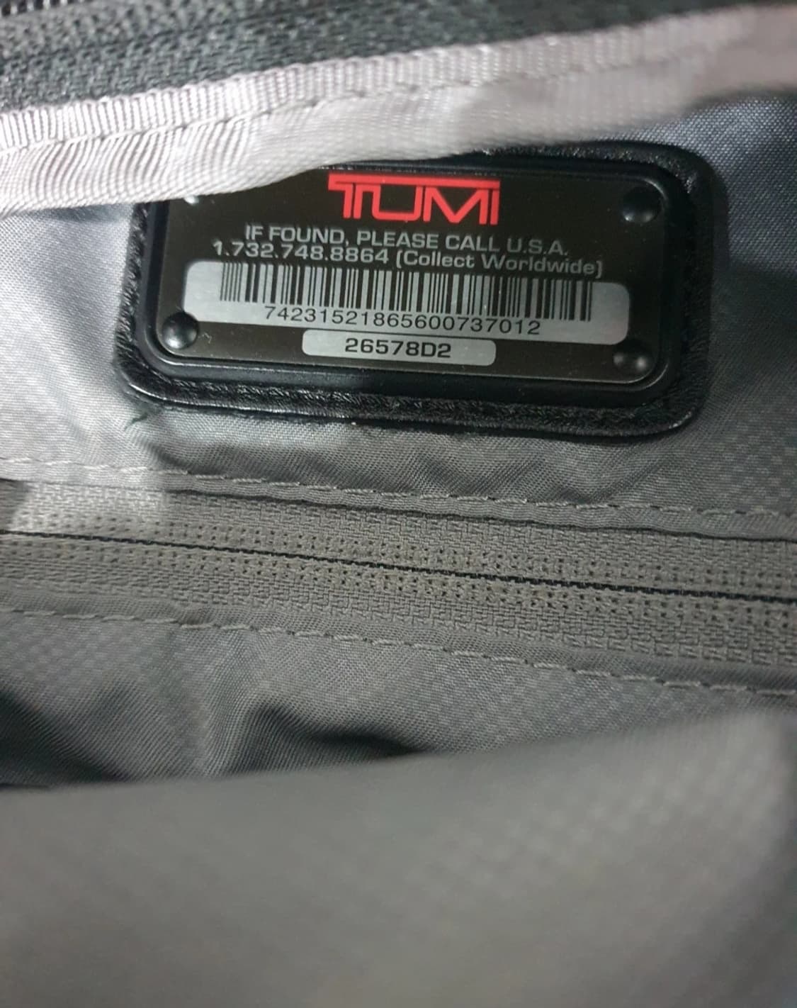 투미 알파 백팩 블랙(정품)
 상품이미지6