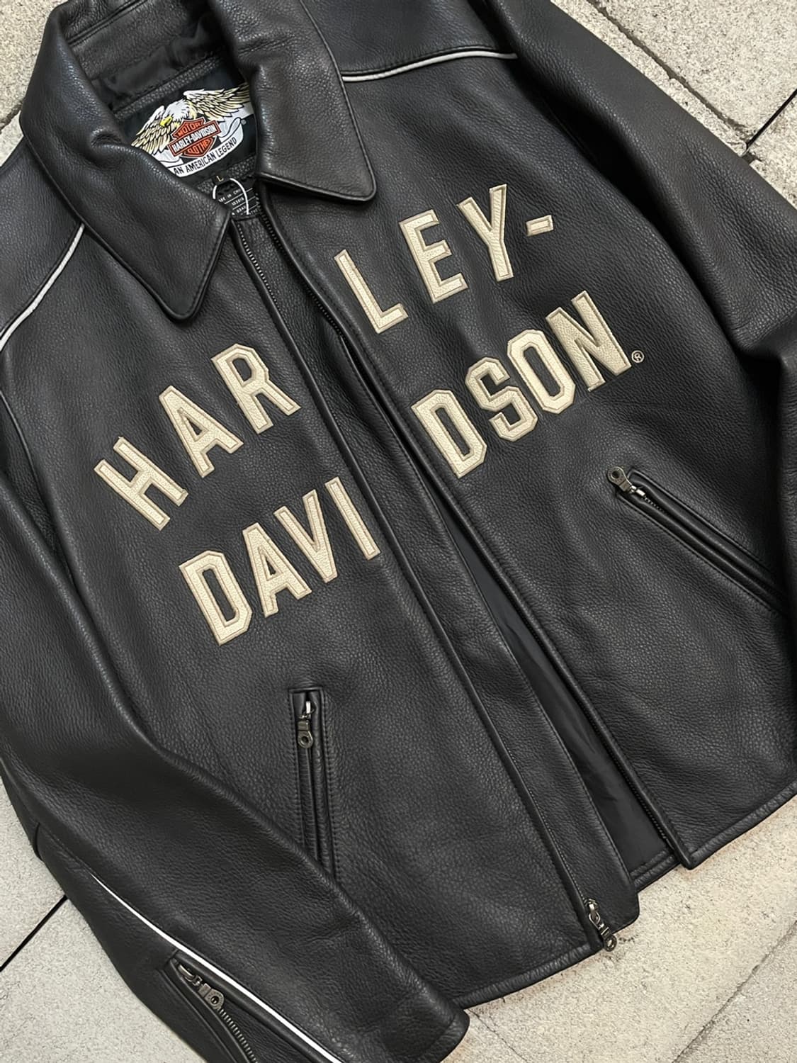 할리 데이비슨 100주년 바이커 자켓  상품이미지4