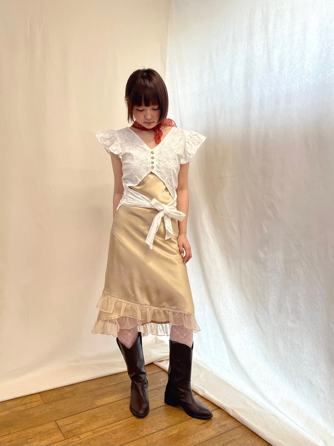 ribbon vest 상품이미지4