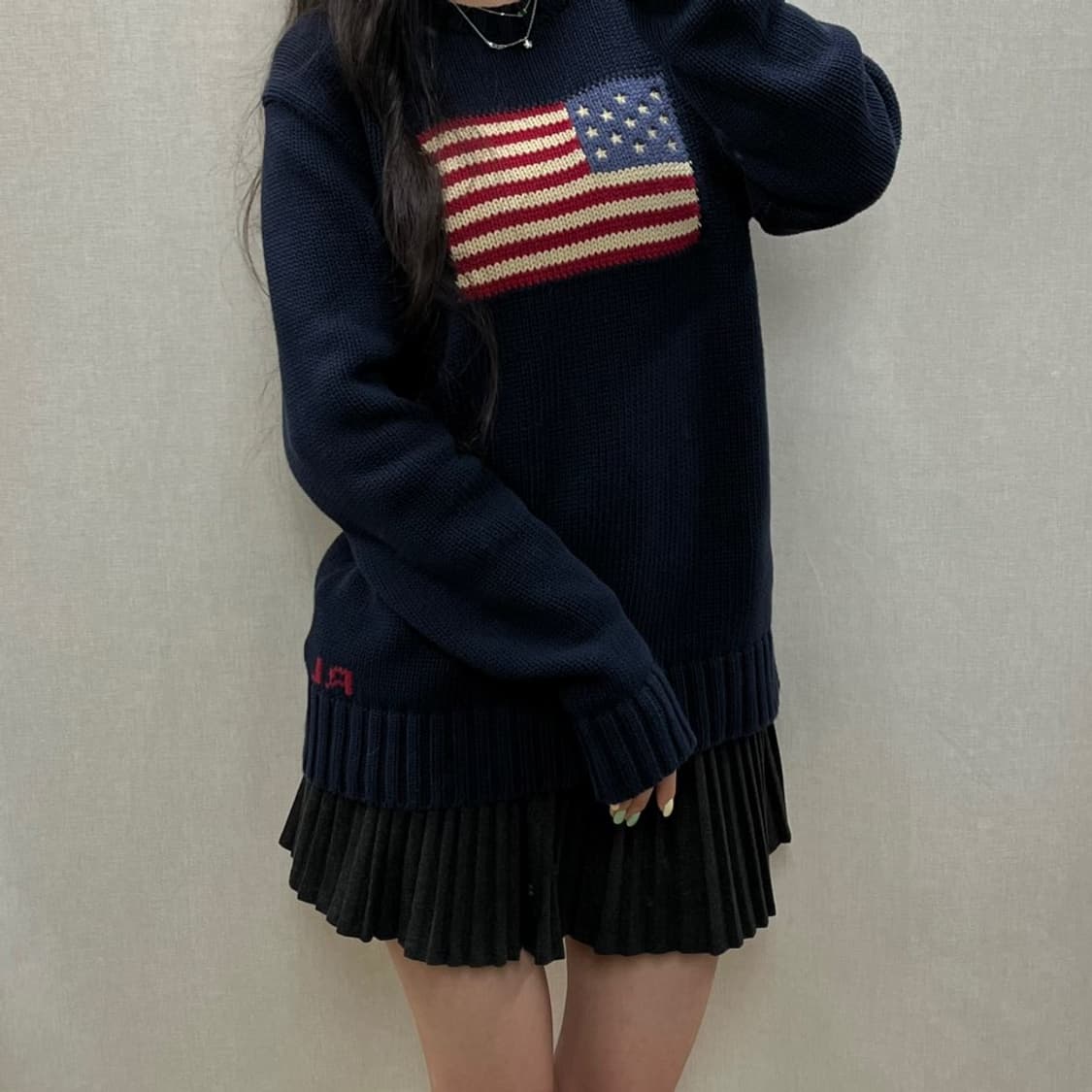 폴로 랄프 로렌 성조기 니트/#3616 상품이미지3