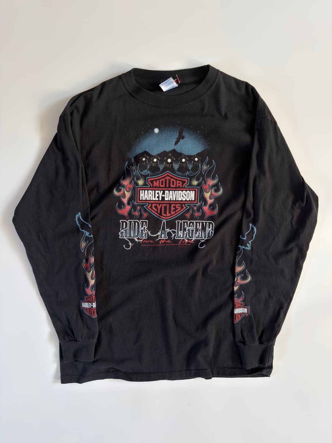 00s harley davidson 빈티지 할리데이비슨 롱슬리브 상품이미지4