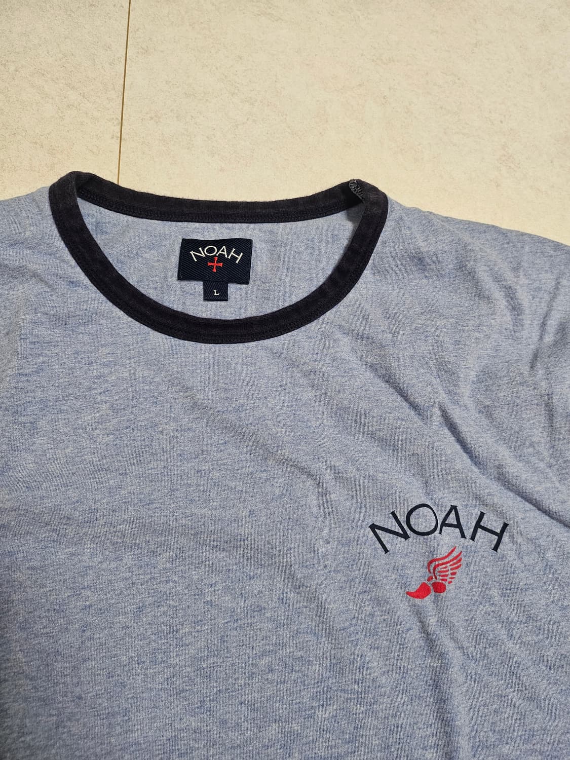 노아 NOAH 링거 티셔츠
 상품이미지3
