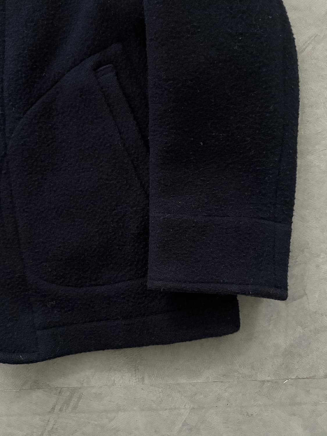 DANTON 단톤 네이비 울 카라 자켓 상품이미지5