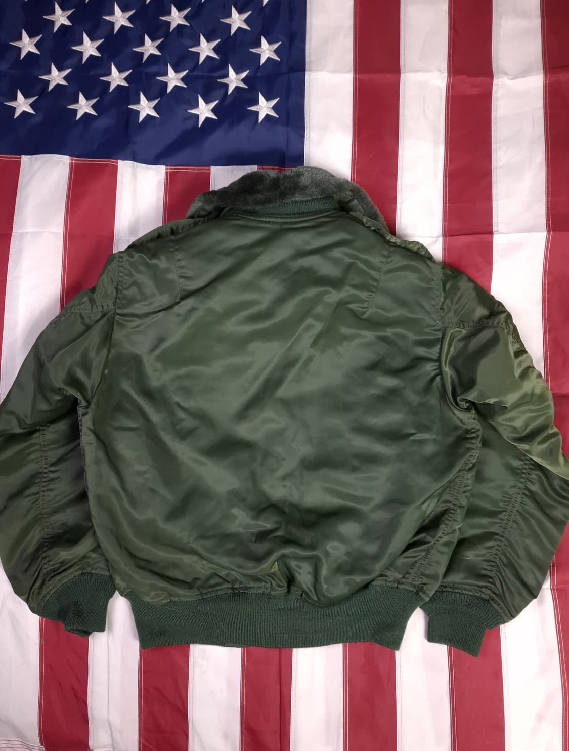 새제품 오리지날 서울의봄 80's 국군용 MA-1 항공점퍼 상품이미지9