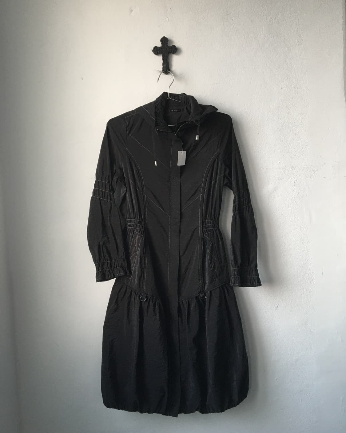 Line detail high neck jacket 상품이미지2