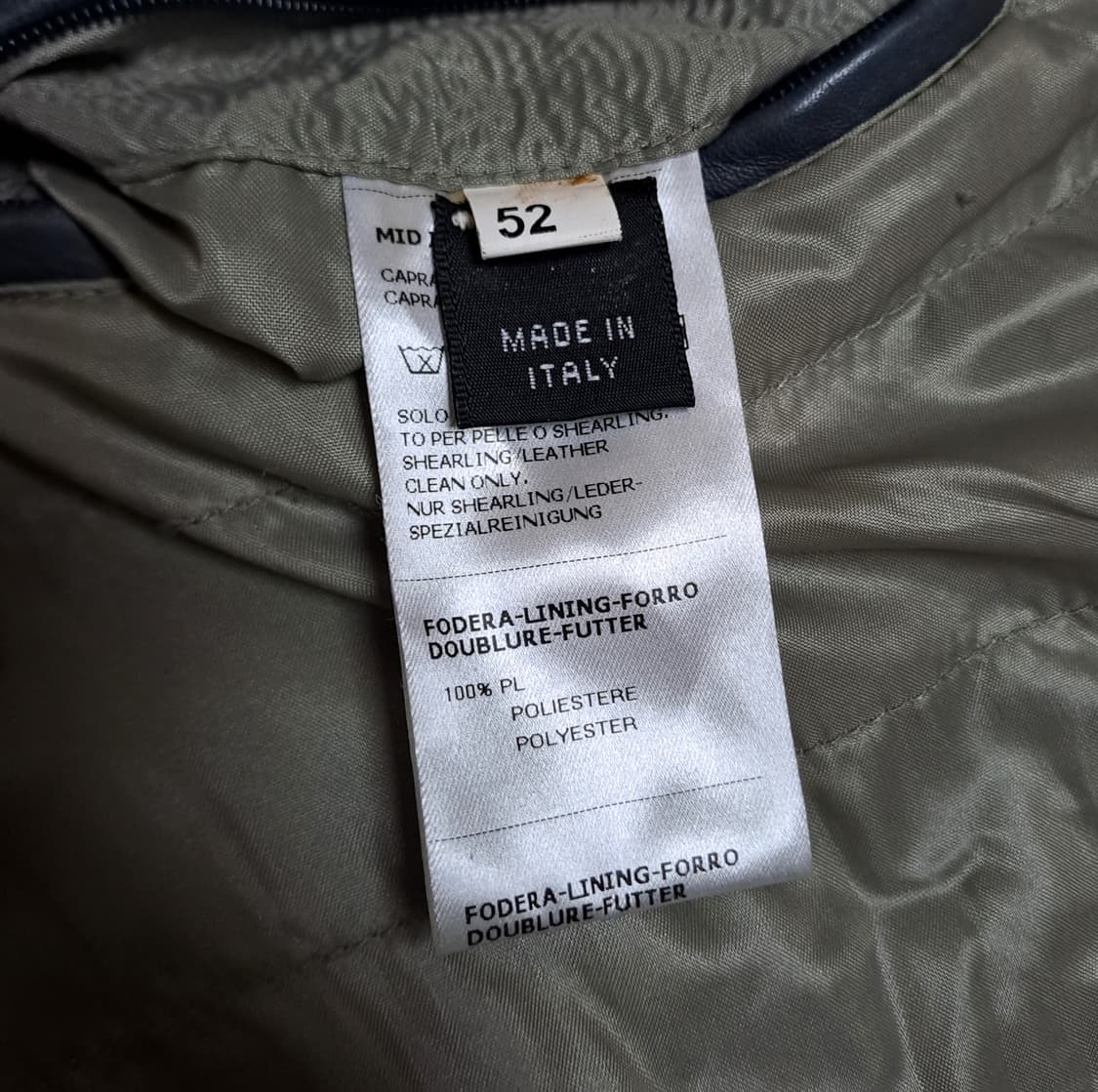 (택포) 갈로티 GALLOTTI 이태리 양가죽 패딩 52 105 B136 상품이미지8