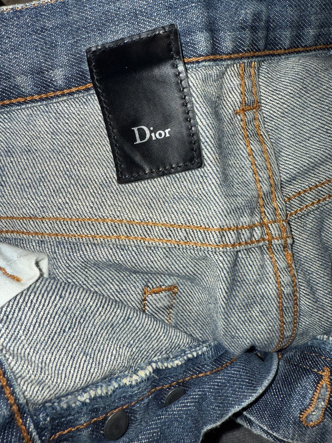 Dior homme 07SS hedi slimane blue jeans 상품이미지5