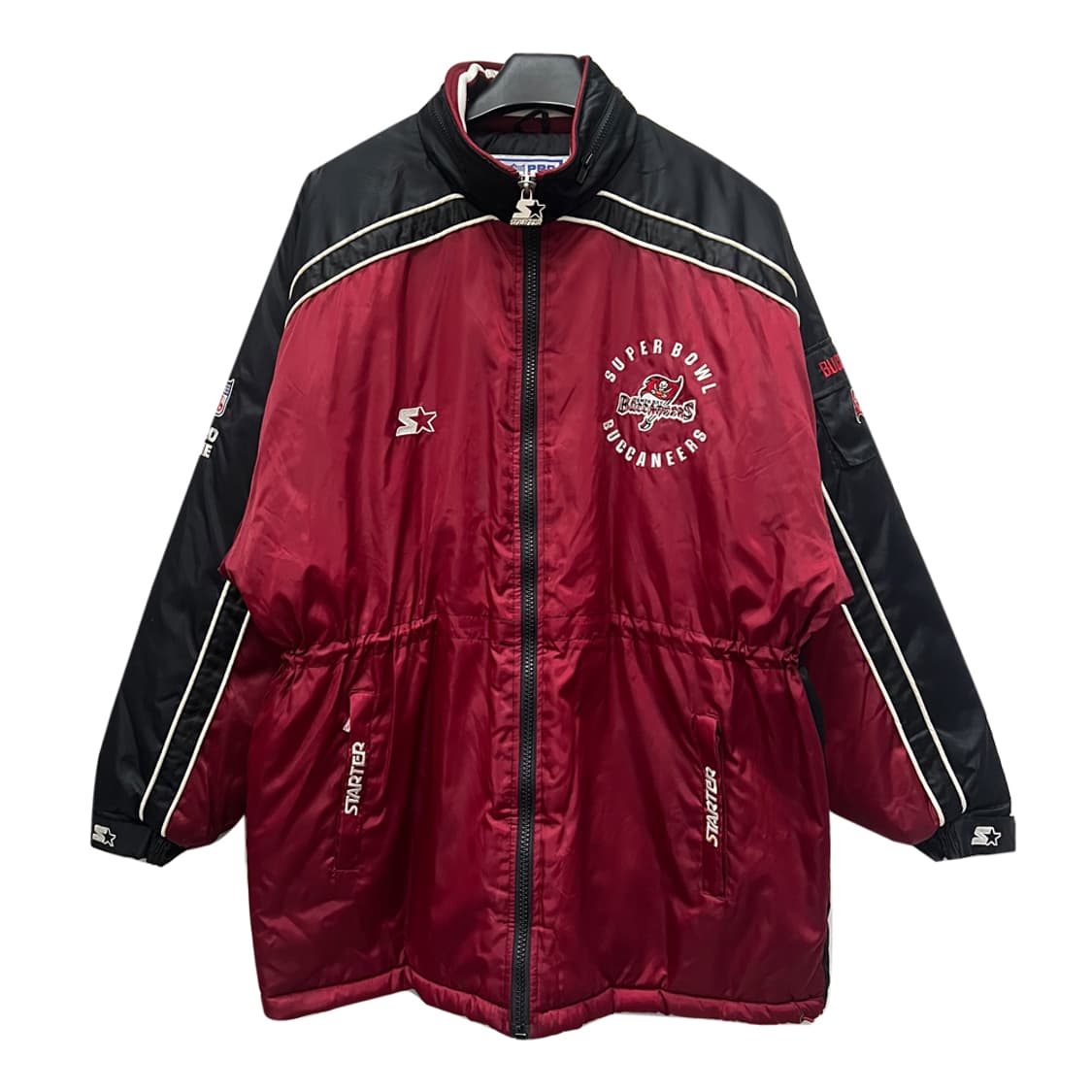 스타터 NFL 프로라인 템파베이 버커니어스 슈퍼볼 점퍼 XL 상품이미지2