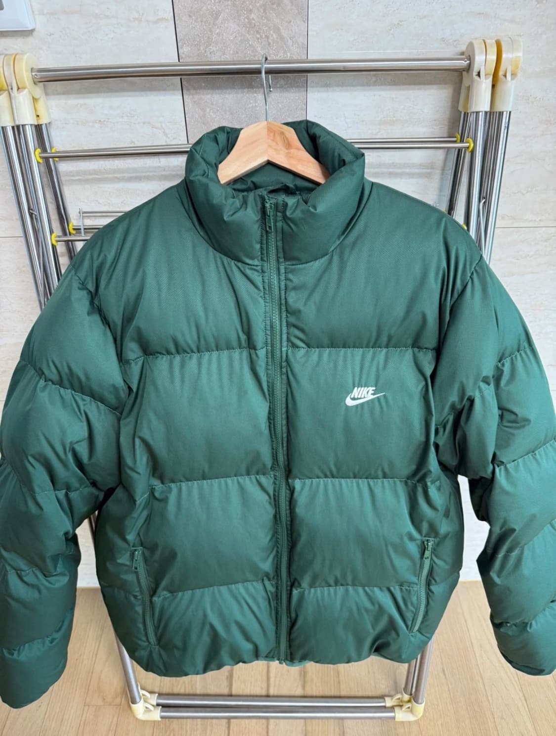 나이키 nsw 패딩 그린 M 상품이미지1