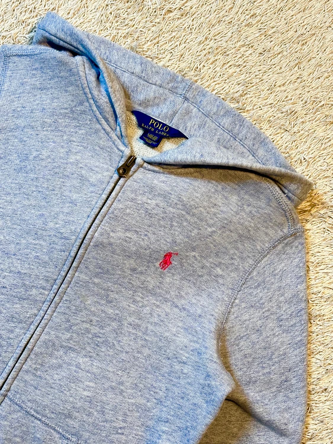 폴로 랄프로렌 신형 걸즈 핑크포니 후드집업 소라 상품이미지2