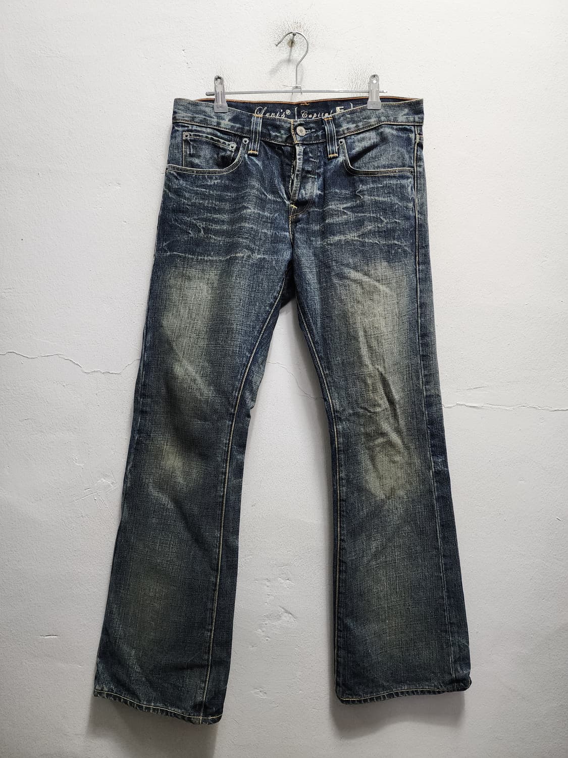 리바이스 skinner 부츠컷 빈티지 워싱 데님 상품이미지2