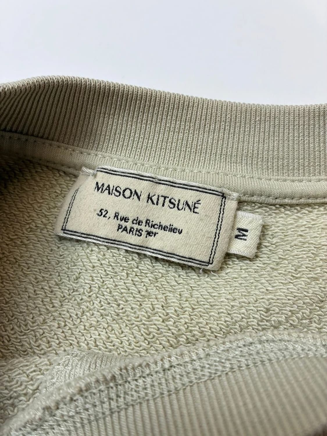 메종키츠네 파리지엥 스티치 숏 맨투맨 PN5542 상품이미지7