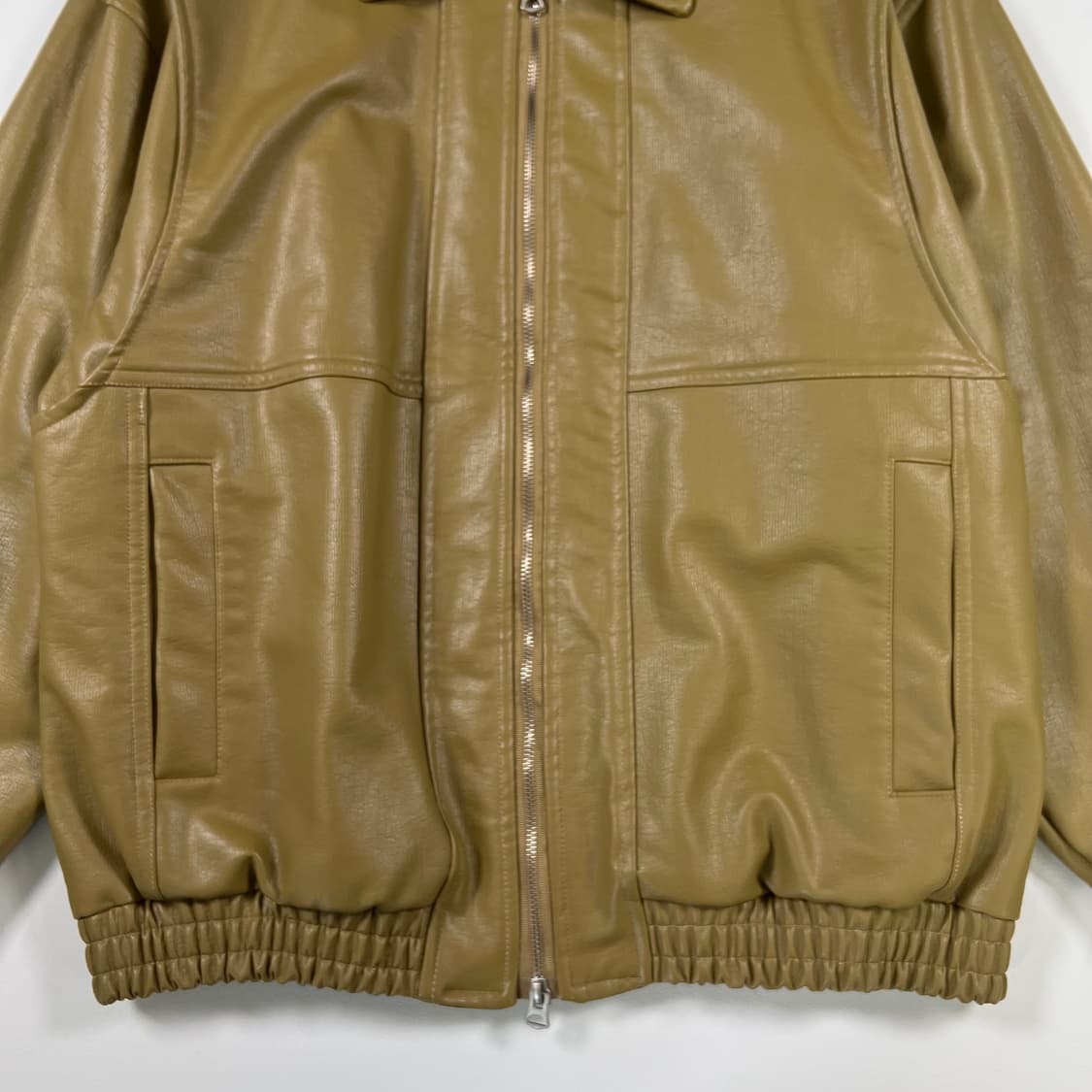 PAIR 레더 봄버 자켓 상품이미지3