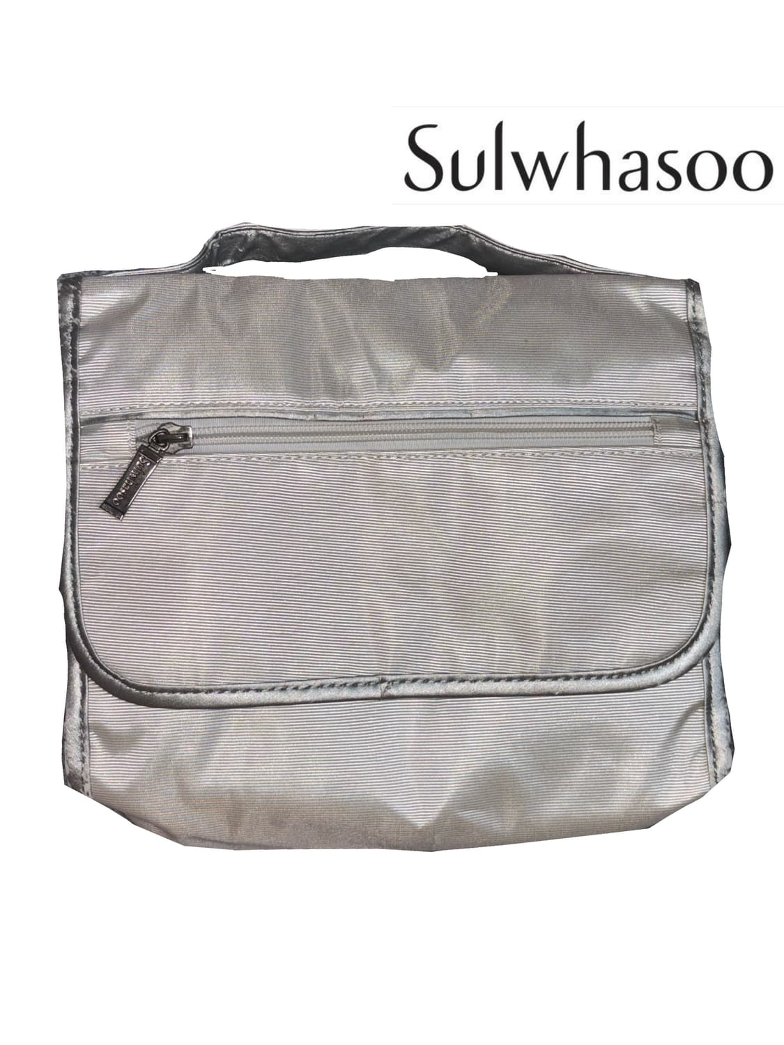 y2k 올드스쿨 실버 포켓 다용도 포켓 접이형 파우치 (설화수) 상품이미지2