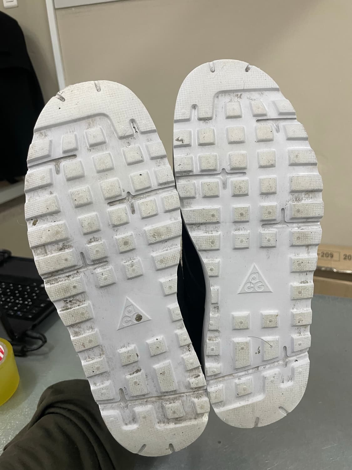 나이키 ACG 킹맨 레더 텍스타일 블랙 부츠 275 상품이미지6