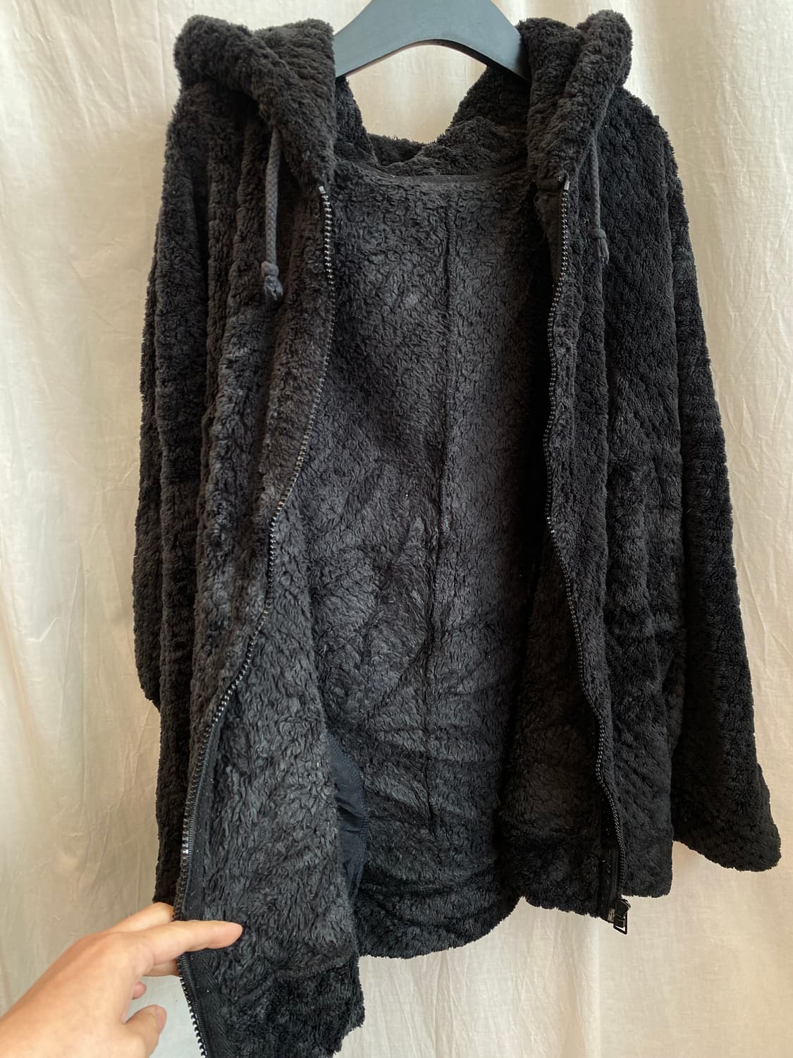 GU 플리스 후드집업자켓(M) 상품이미지8