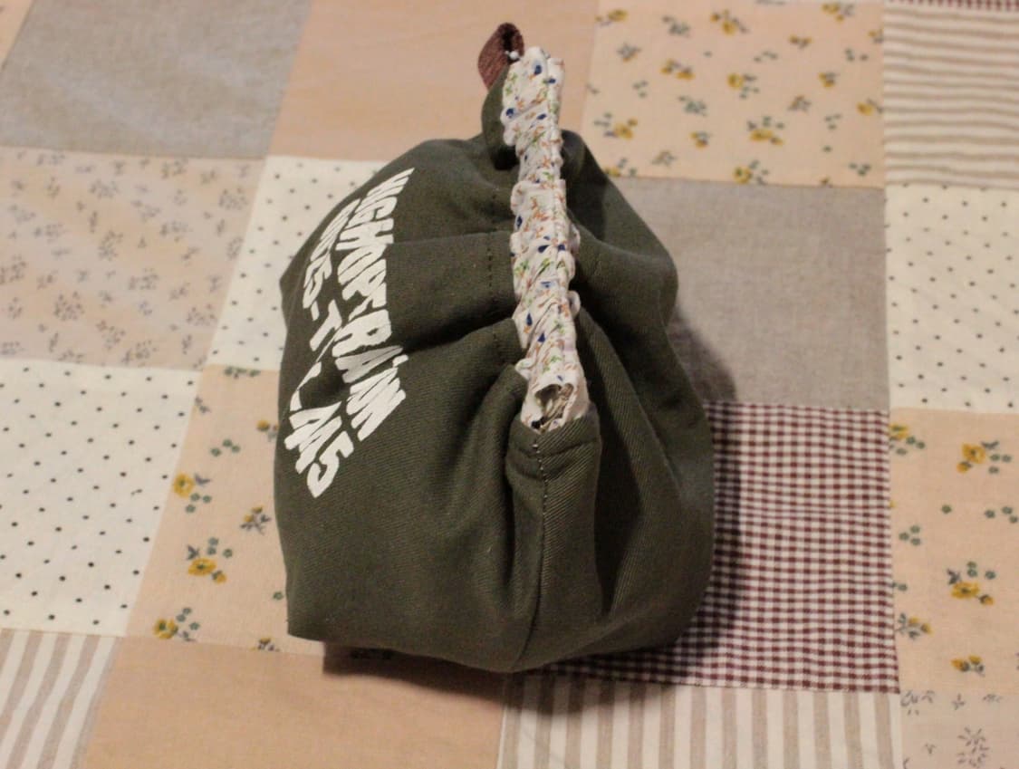 핸드메이드 카키 바네 파우치 상품이미지10