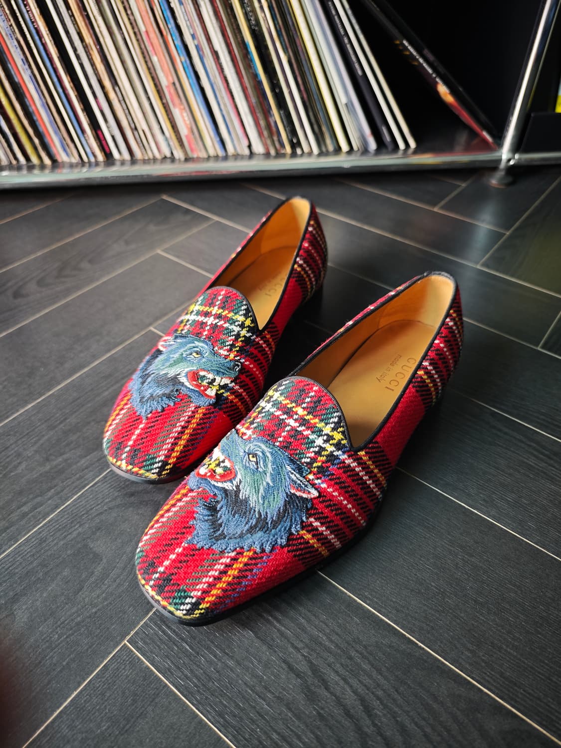 구찌 타탄 울프 로퍼(새상품) 상품이미지2