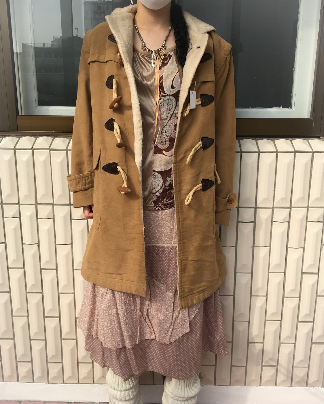Duffle button hood coat 상품이미지7
