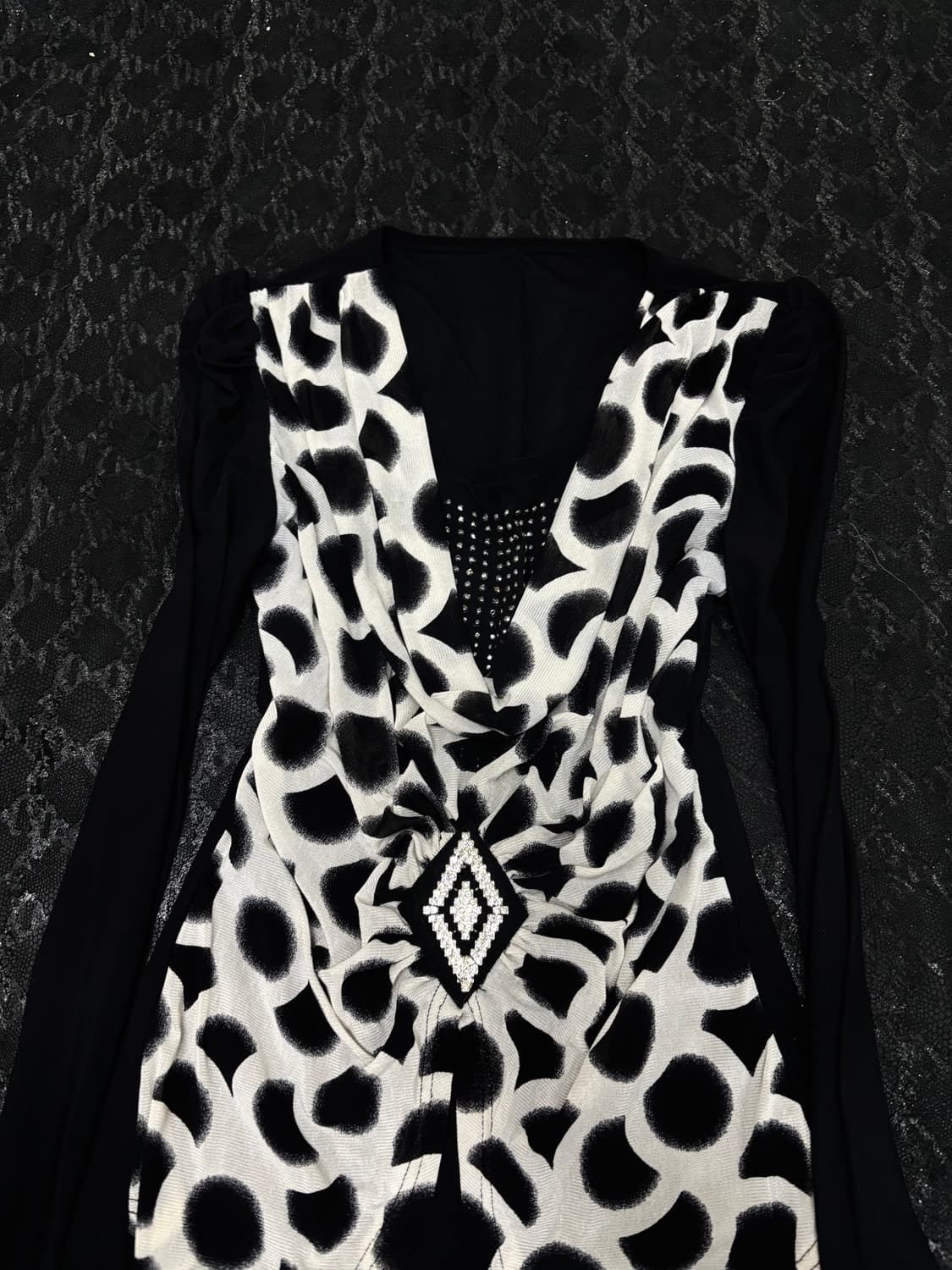 “Vintage” 00’s Layered Design Dot Patter 상품이미지6