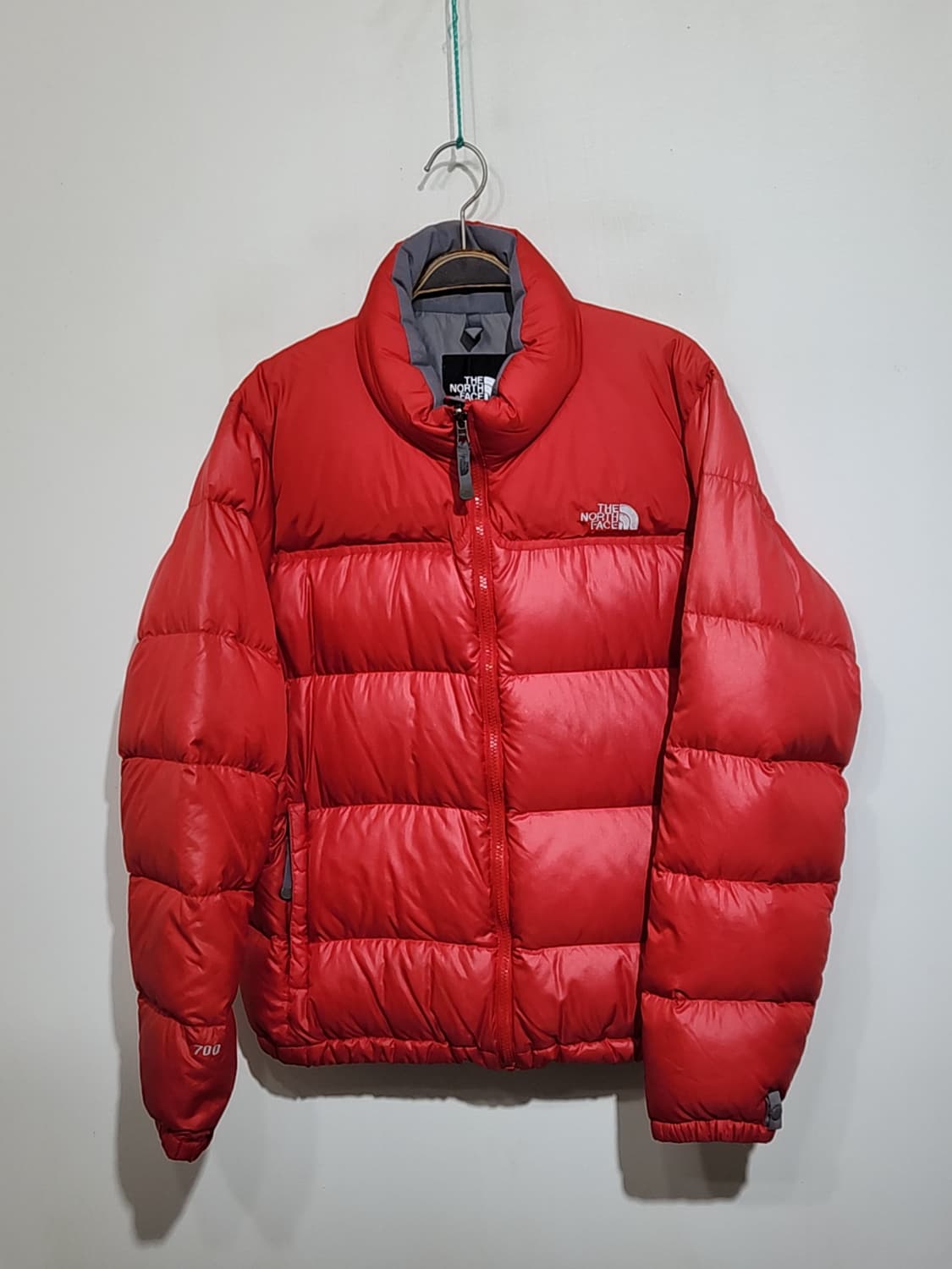 (XL) 노스페이스 패딩점퍼 빨강 700 다운자켓  상품이미지1
