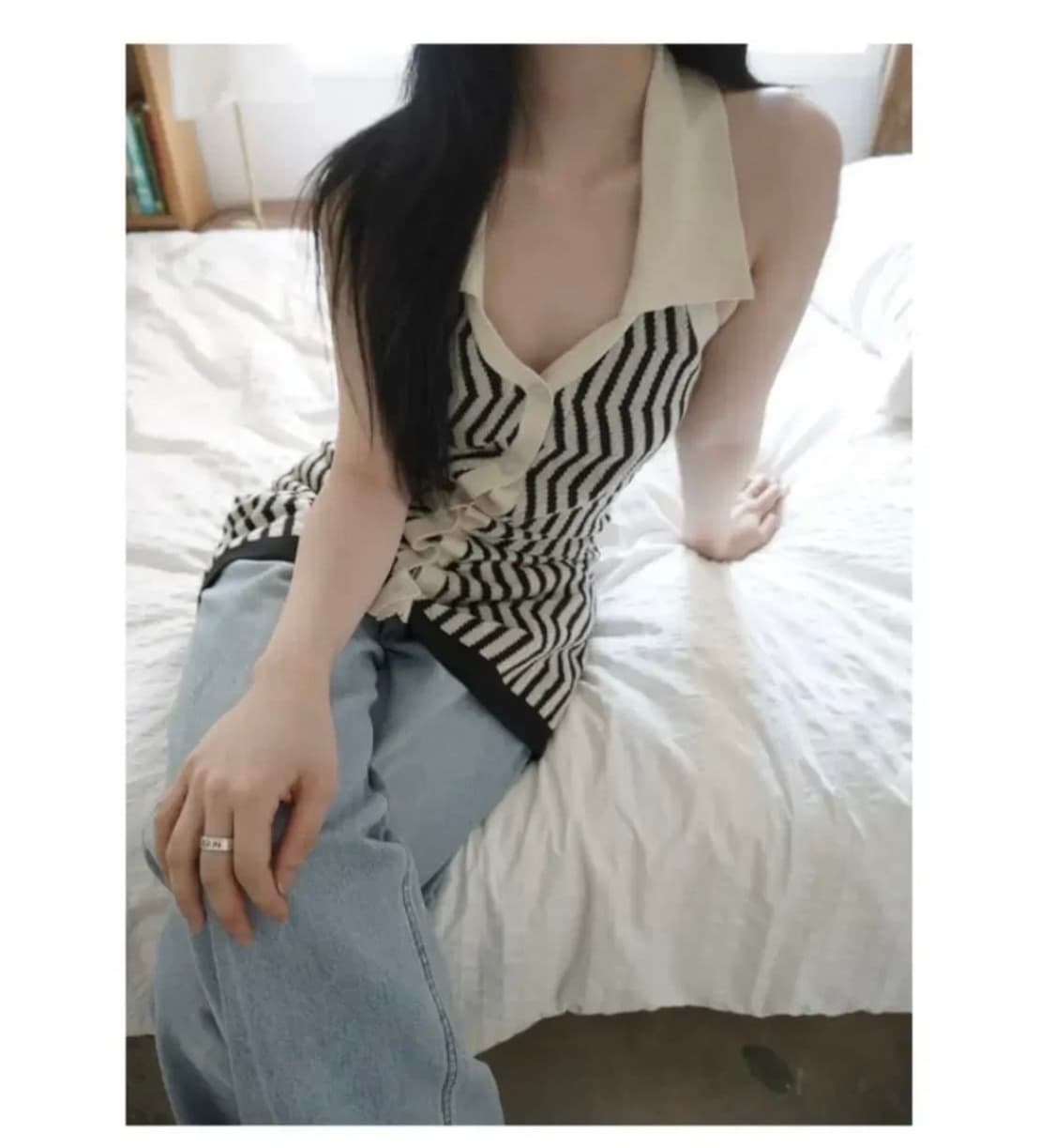 디에이디 홀터넥 원피스 상품이미지1